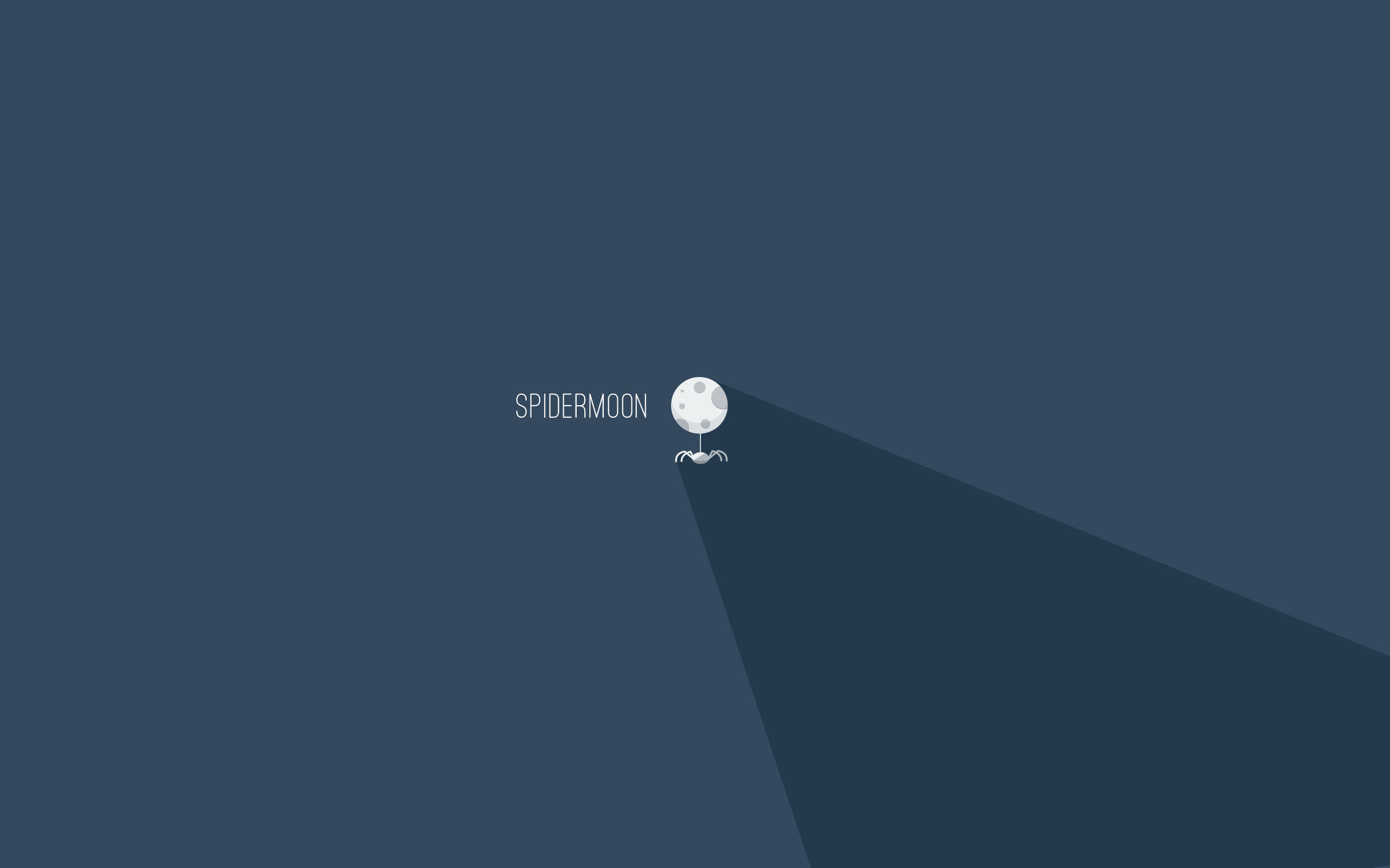 Spidermoon 极简美学笔记本电脑壁纸 壁紙
