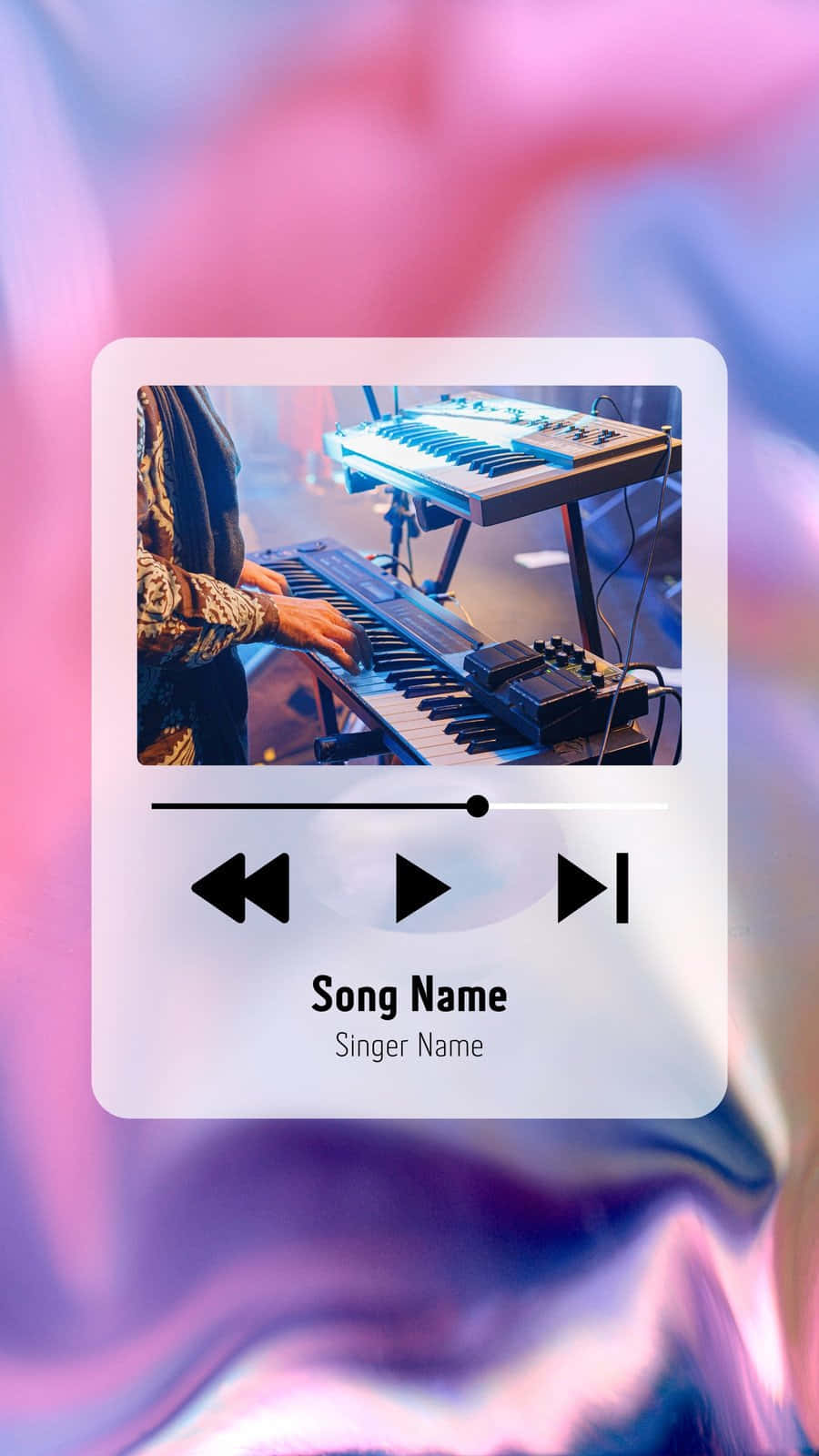 Spotify 鎖定畫面歌曲圖片 壁紙