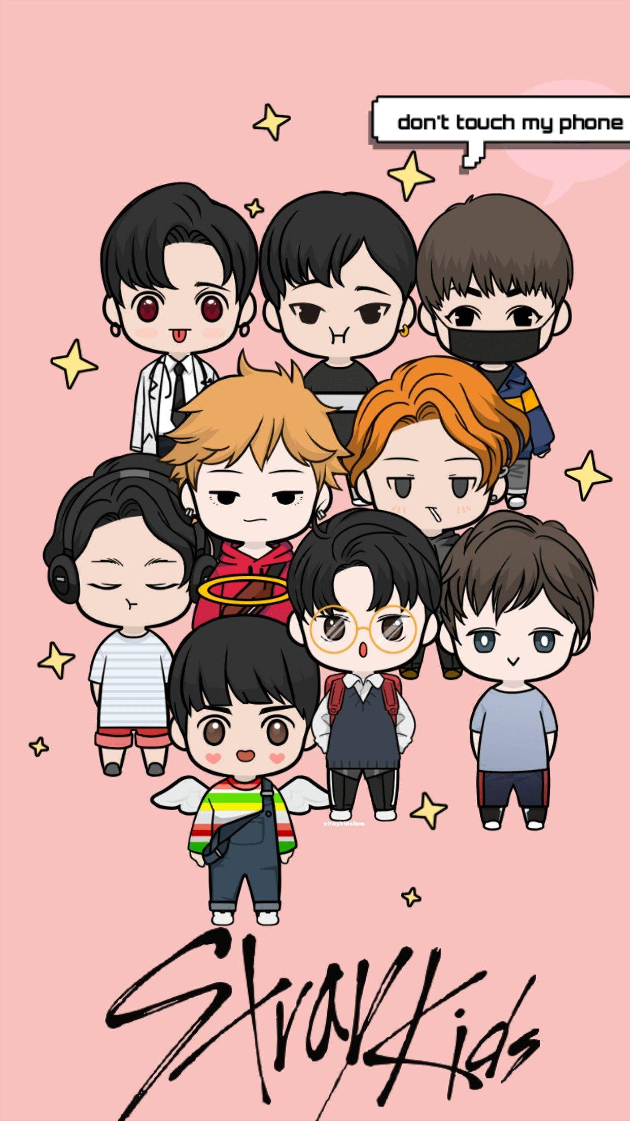 动漫版Stray Kids 壁紙