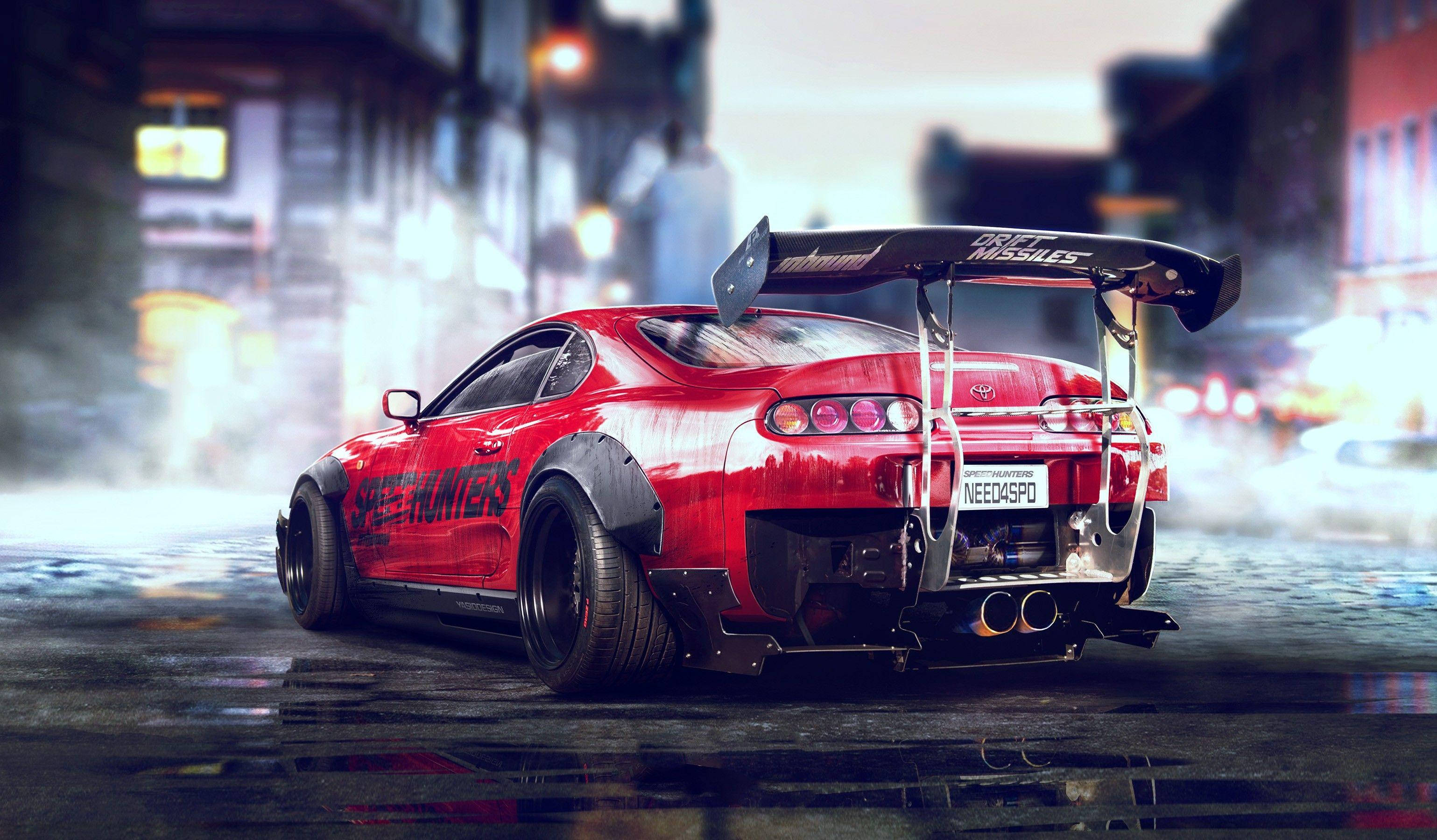 全改裝豐田Supra Mk4 壁紙