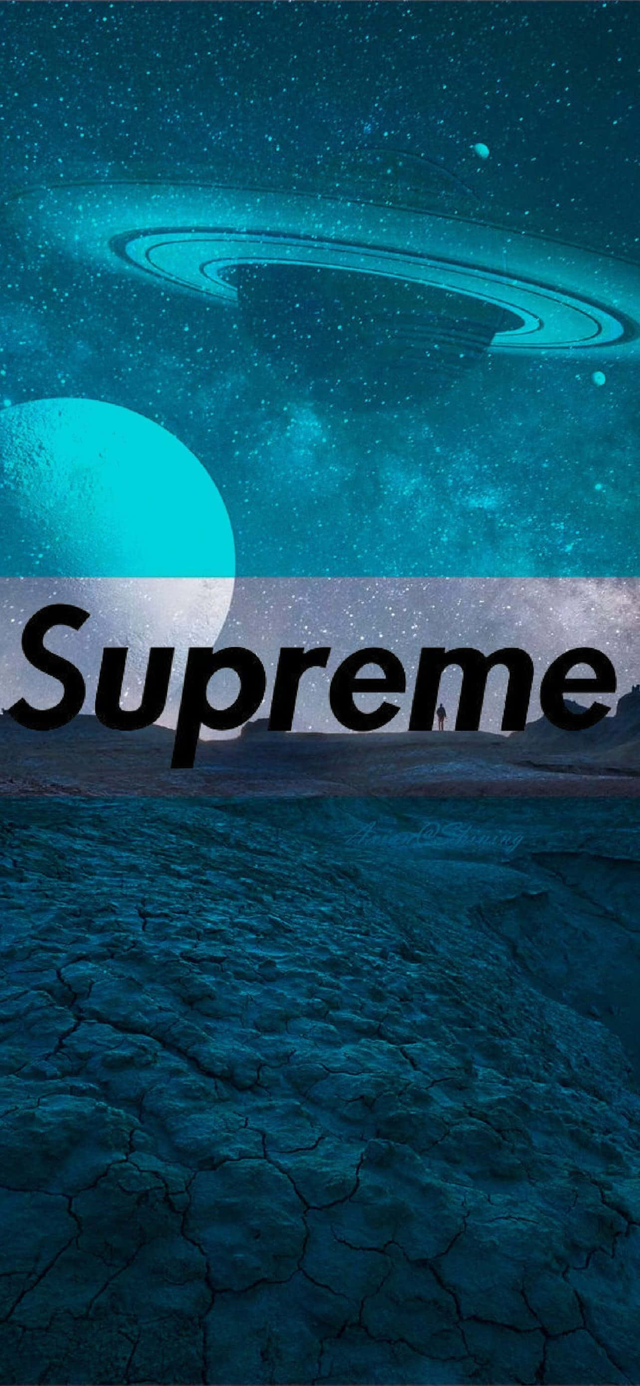 Supreme - 一颗拥有蓝色天空的星球 壁紙
