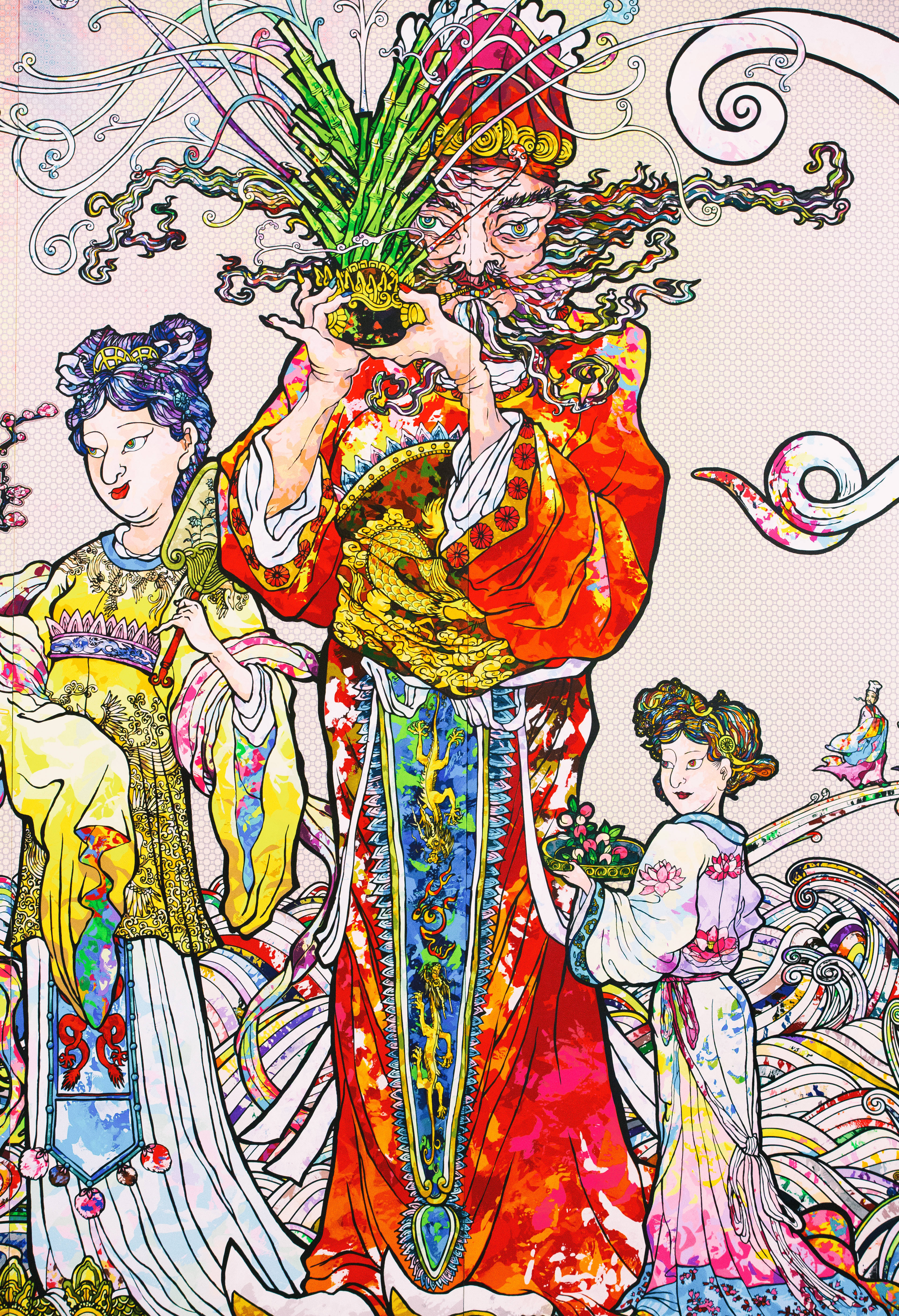 Takashi Murakami家庭4K 壁紙