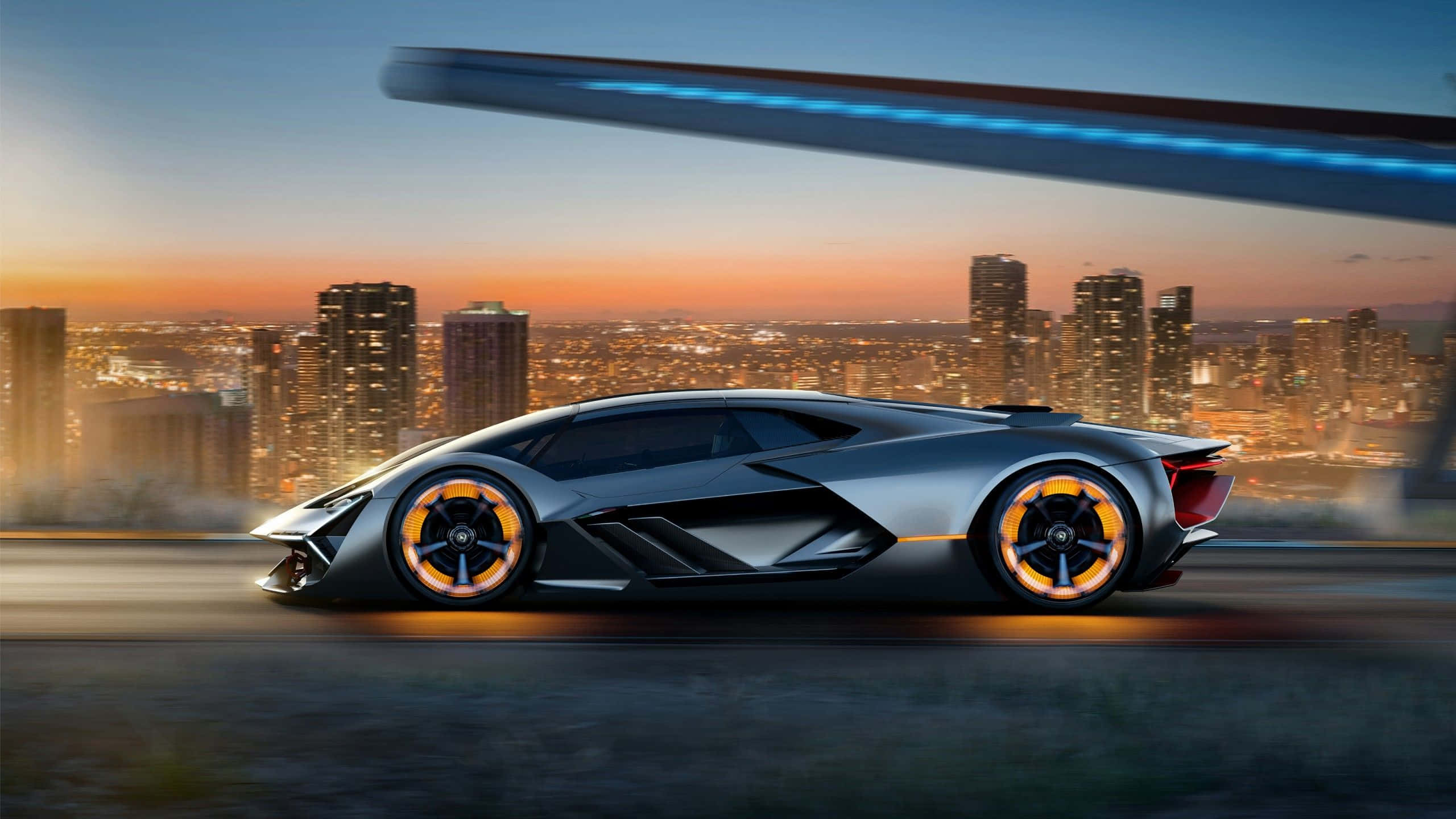 超级跑车兰博基尼Terzo Millennio 壁紙