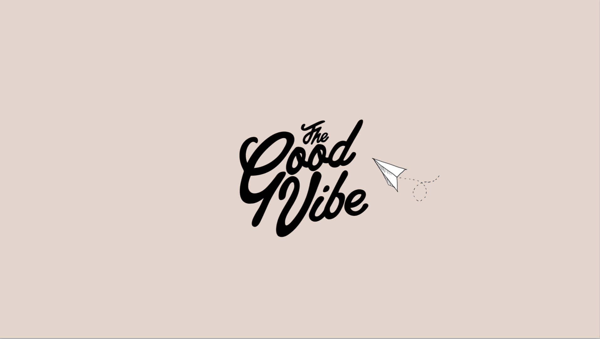 The Good Vibe 標誌 壁紙