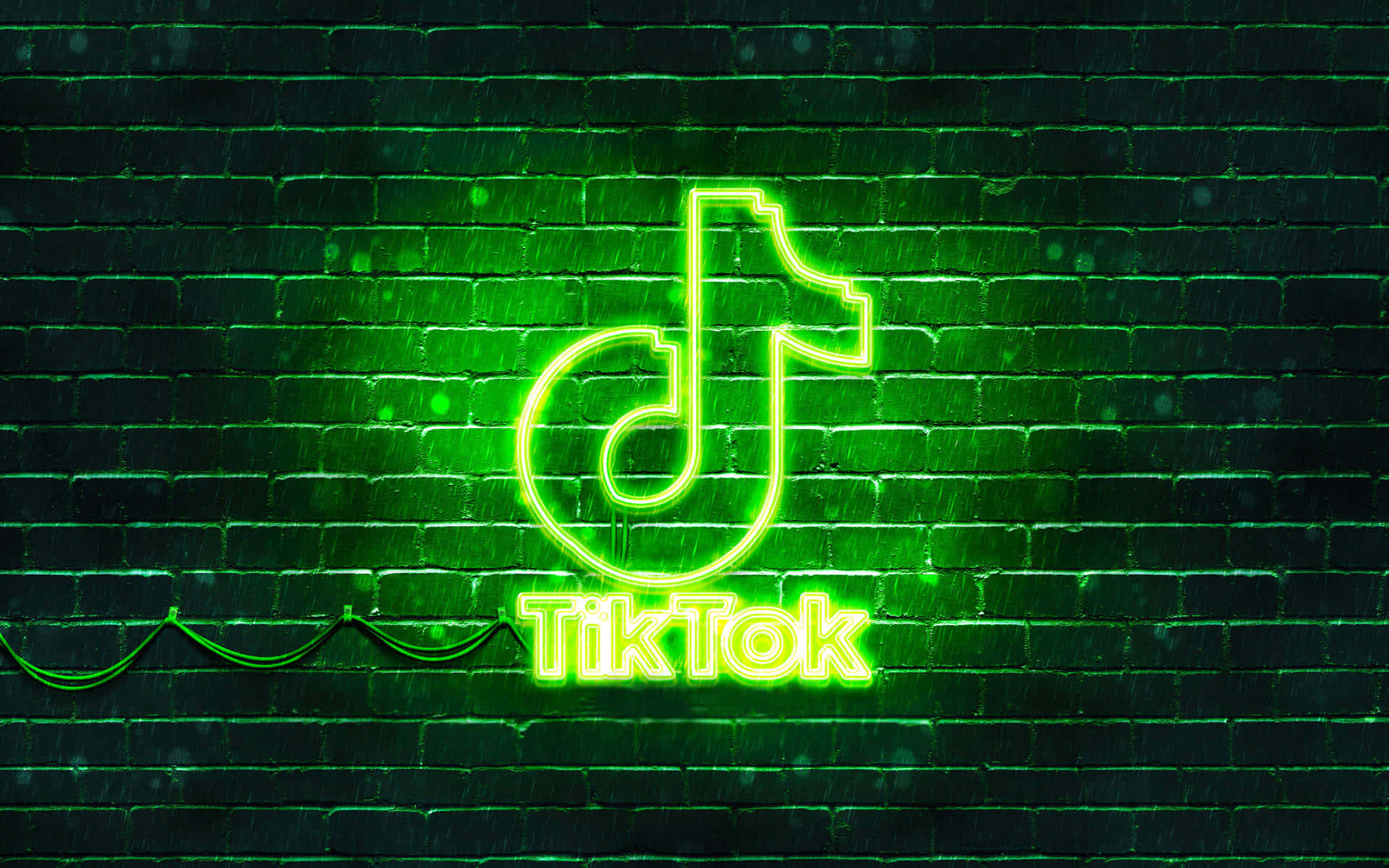 螢光綠搞笑TikTok頭像 壁紙