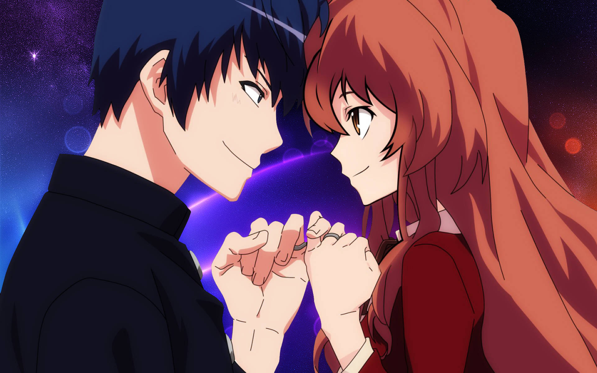 動漫情侶 Toradora 壁紙