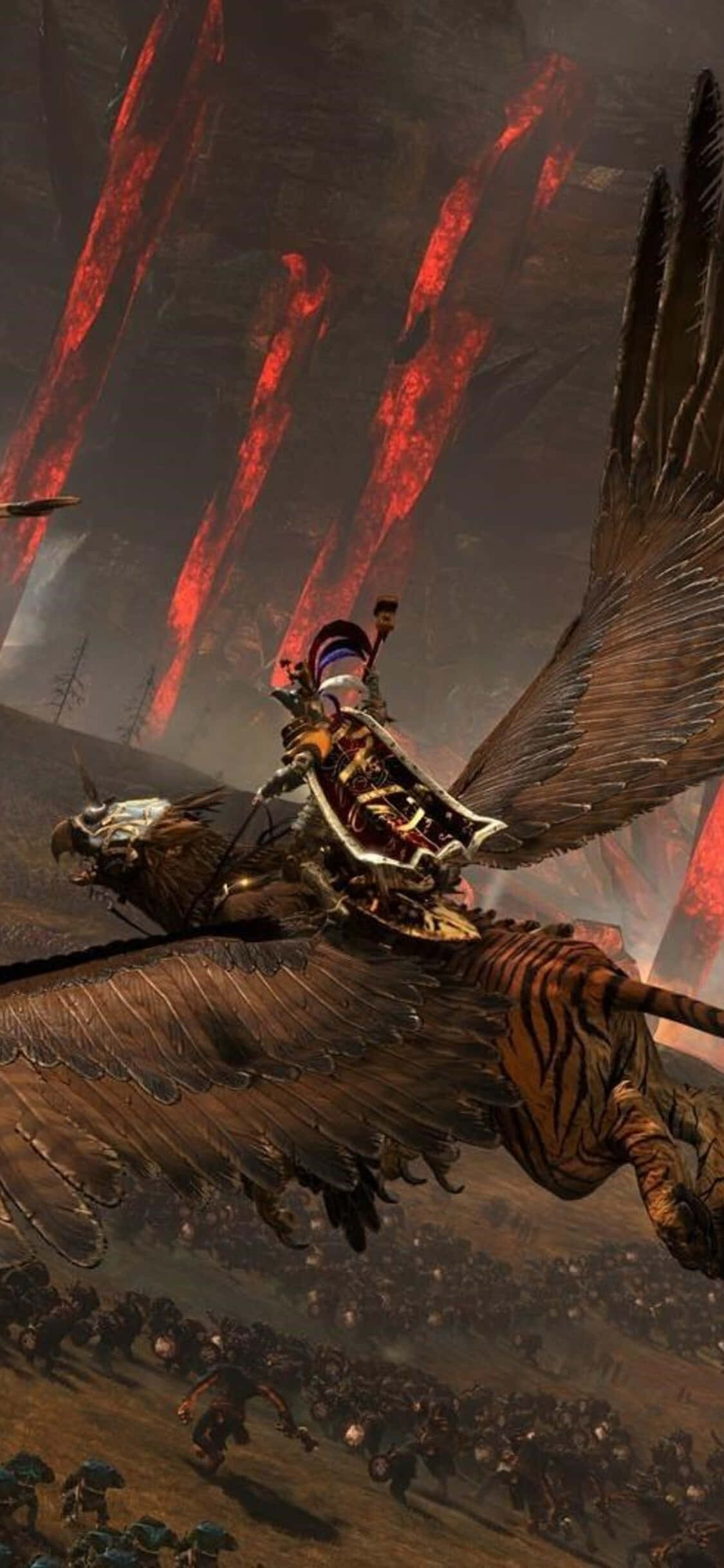 在《Total War: Warhammer》中於你的iPhone X上集結戰線 壁紙