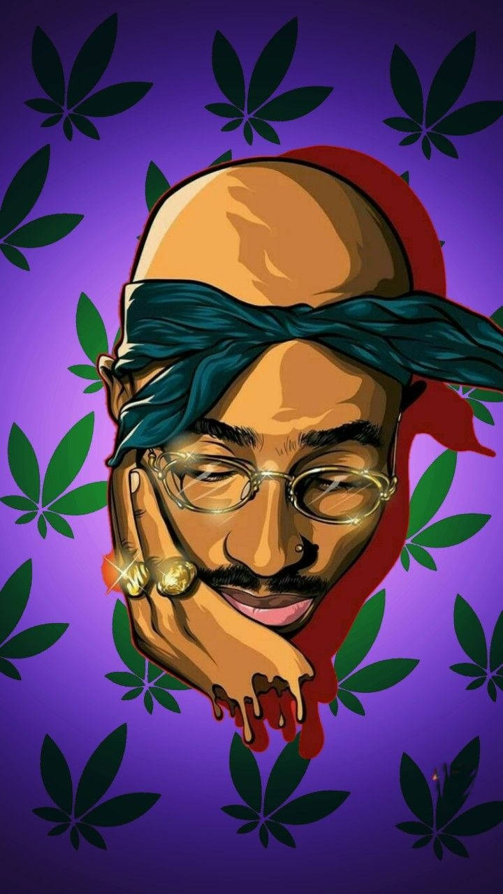 最潮 Tupac iPhone 桌布 壁紙