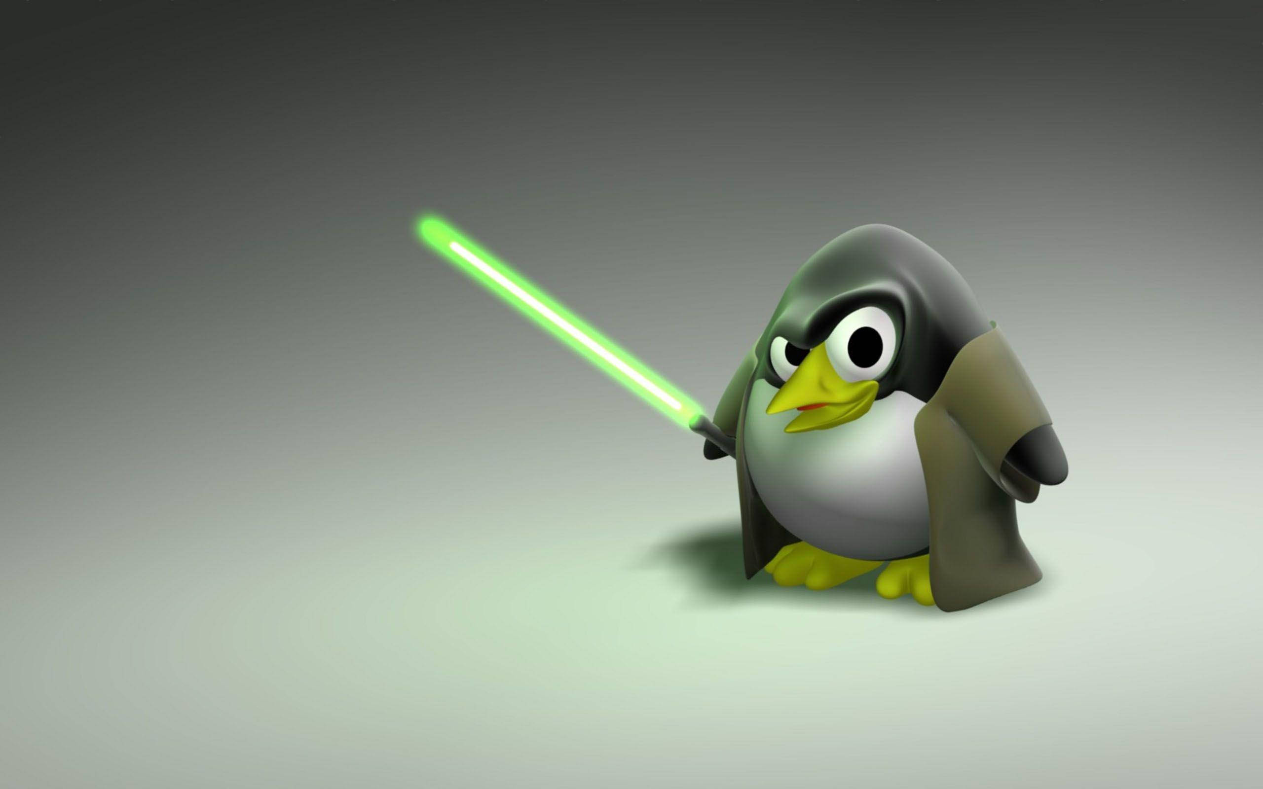 星際大戰主題 Tux 官方 Linux 桌面 壁紙