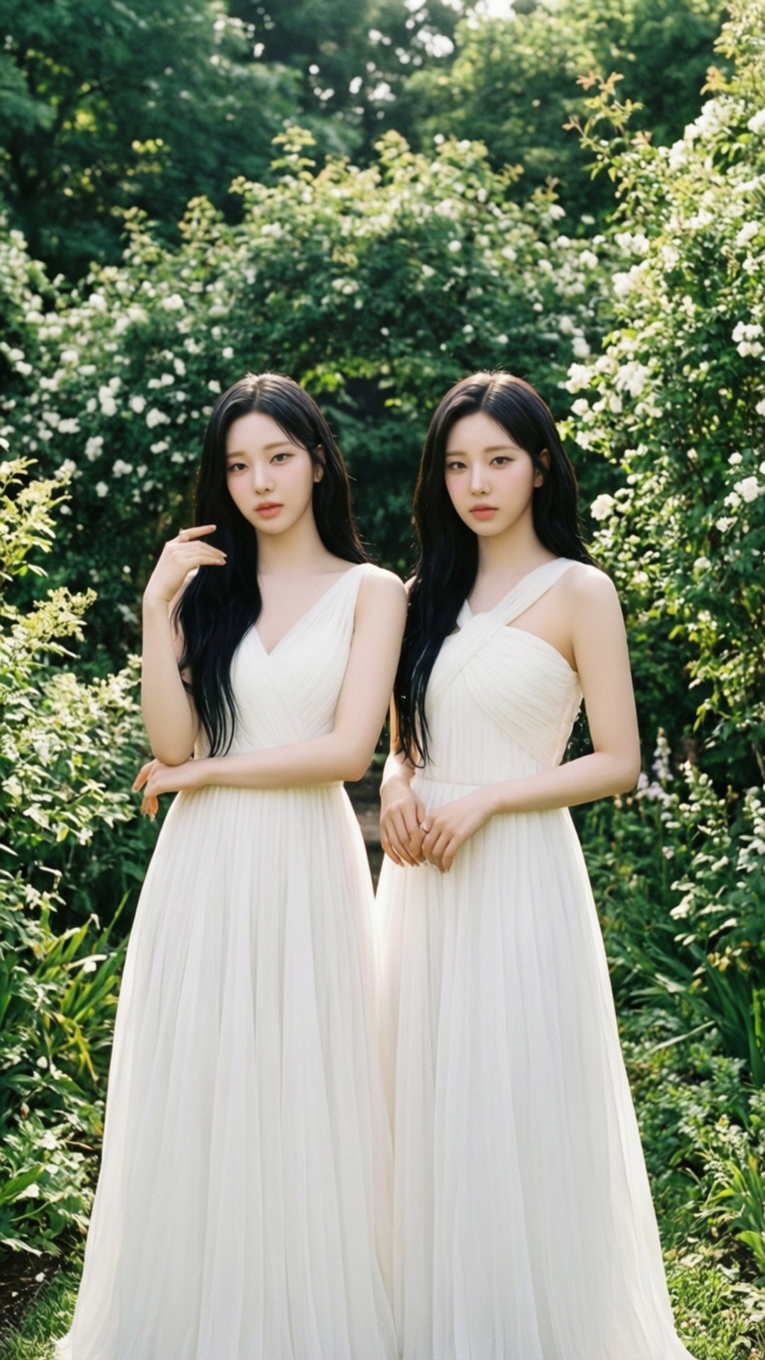優雅花園 TWICE 壁紙
