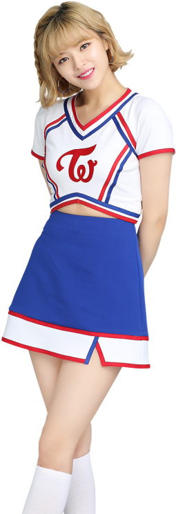 Twice 成员啦啦队服造型 壁紙