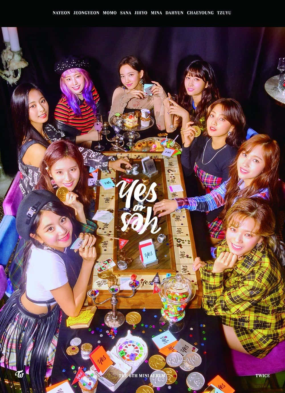 TWICE 女团在音乐演唱会舞台上耀眼夺目 壁紙