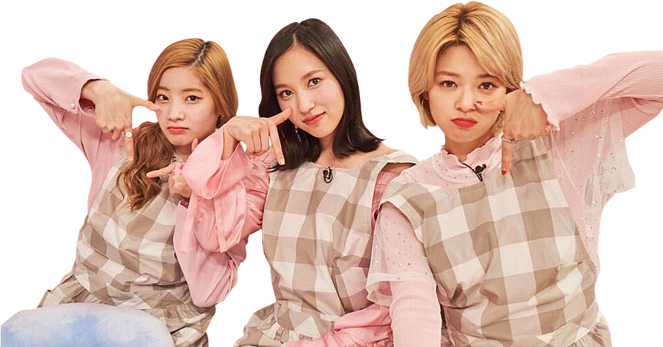 Twice 成員休閒合照 壁紙