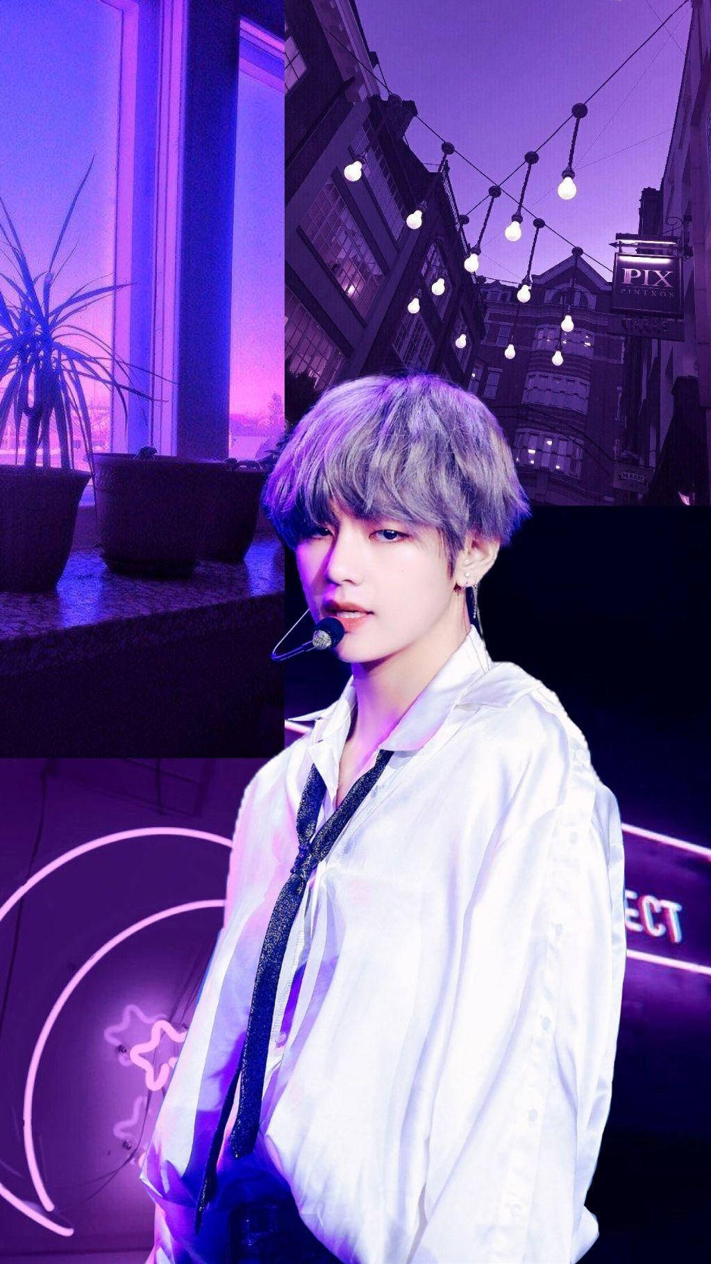 V 與照片集 I Purple You 壁紙