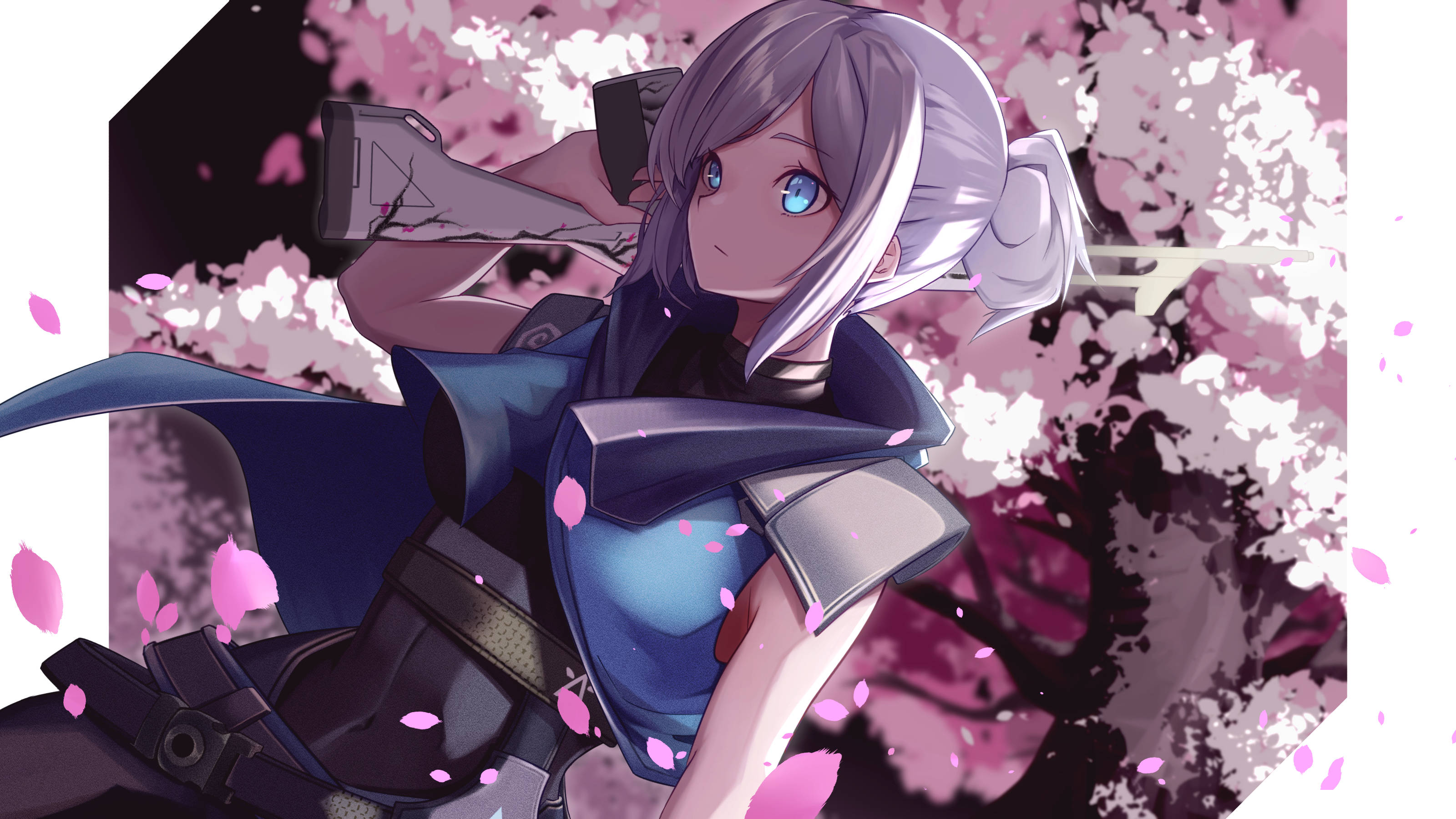 Valorant Jett 動漫風格藝術 壁紙