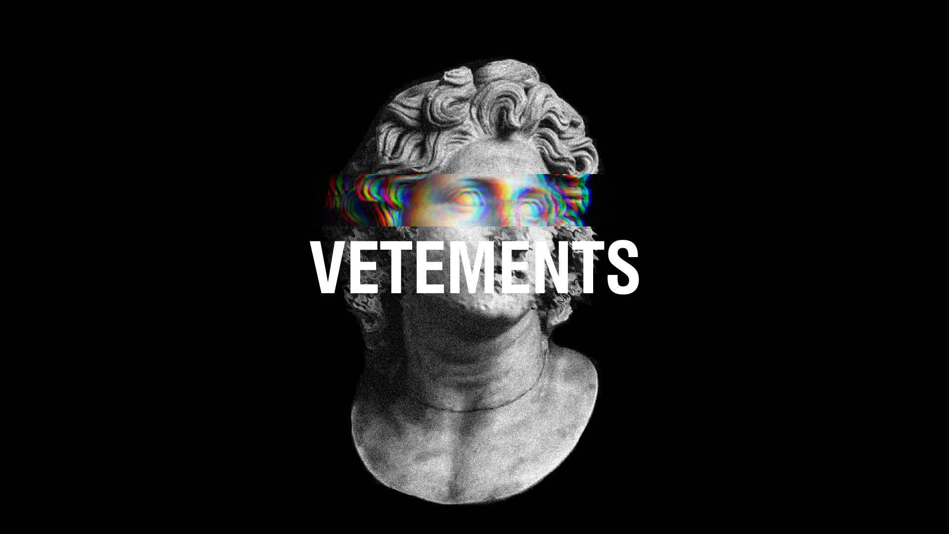 Vetements 古典雕像 壁紙