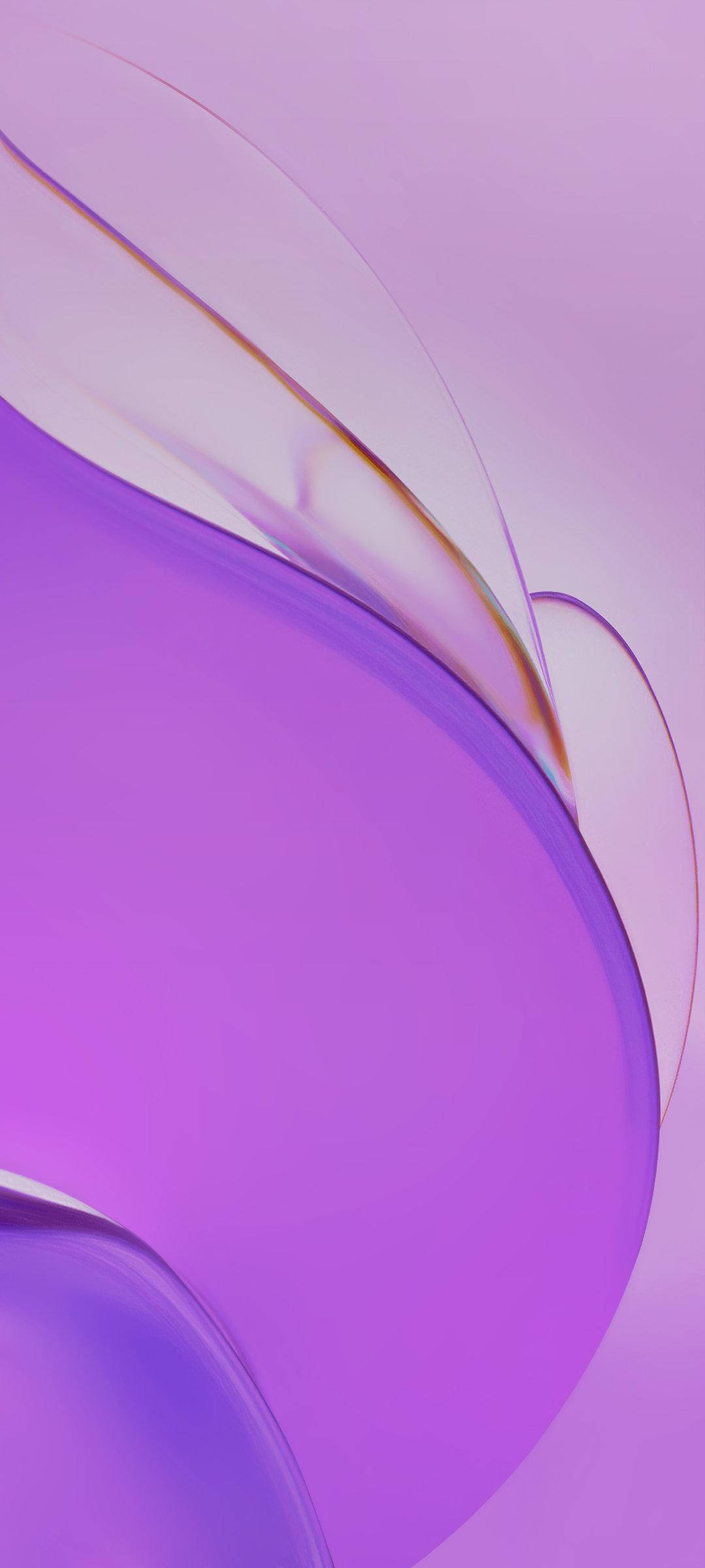 探索流暢的優雅——驚豔紫色的 Vivo V20 壁紙