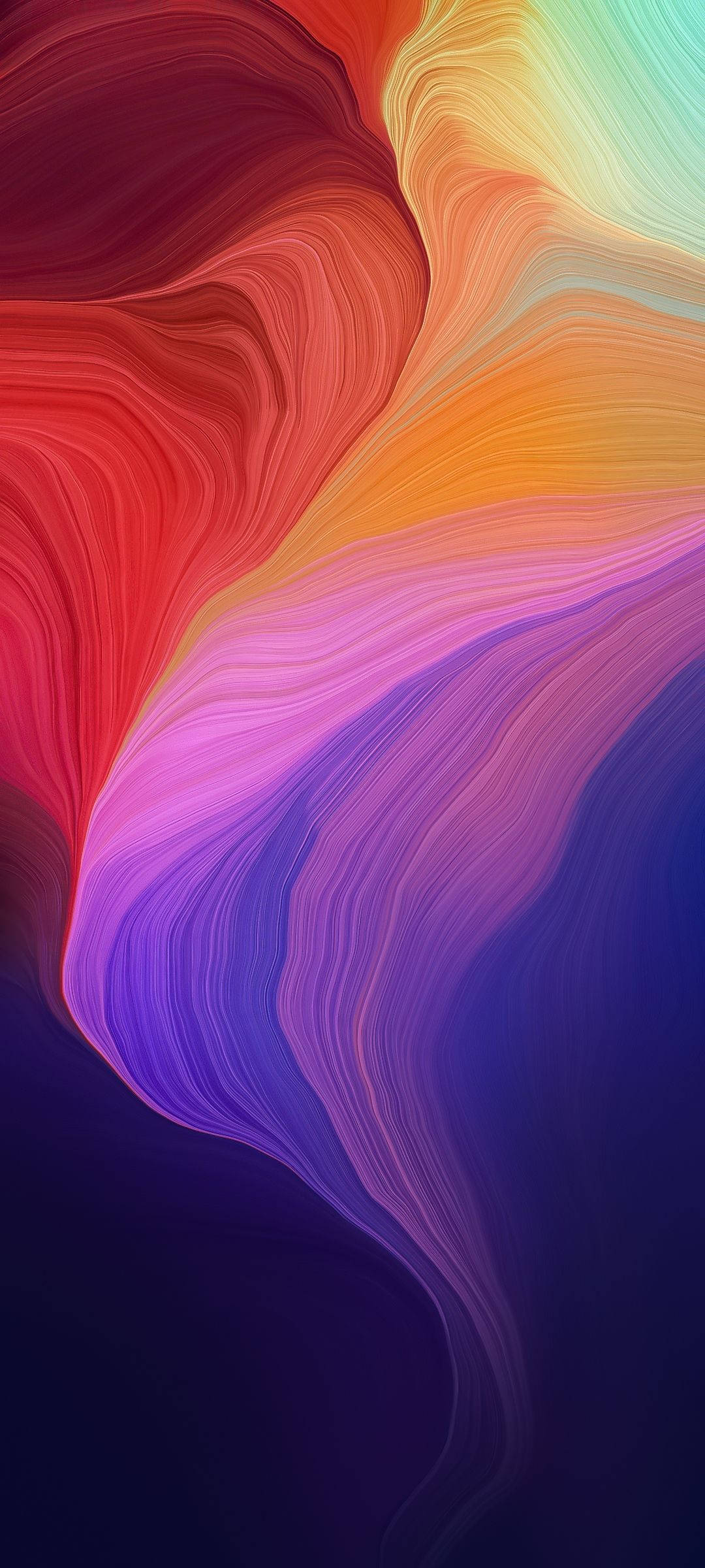 Vivo V20 混合颜料 壁紙