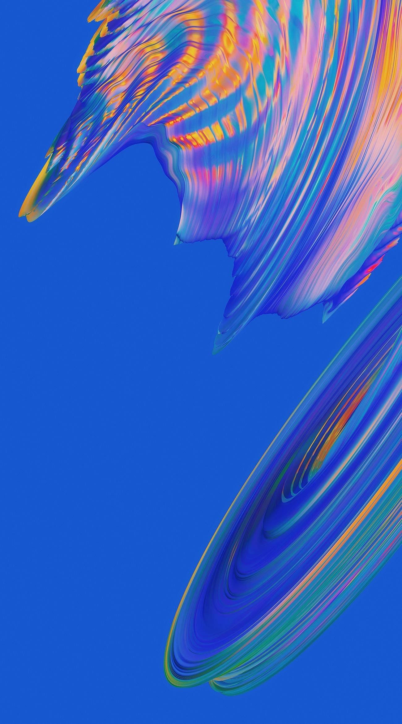 Vivo V20 旋轉彩虹圓盤 壁紙