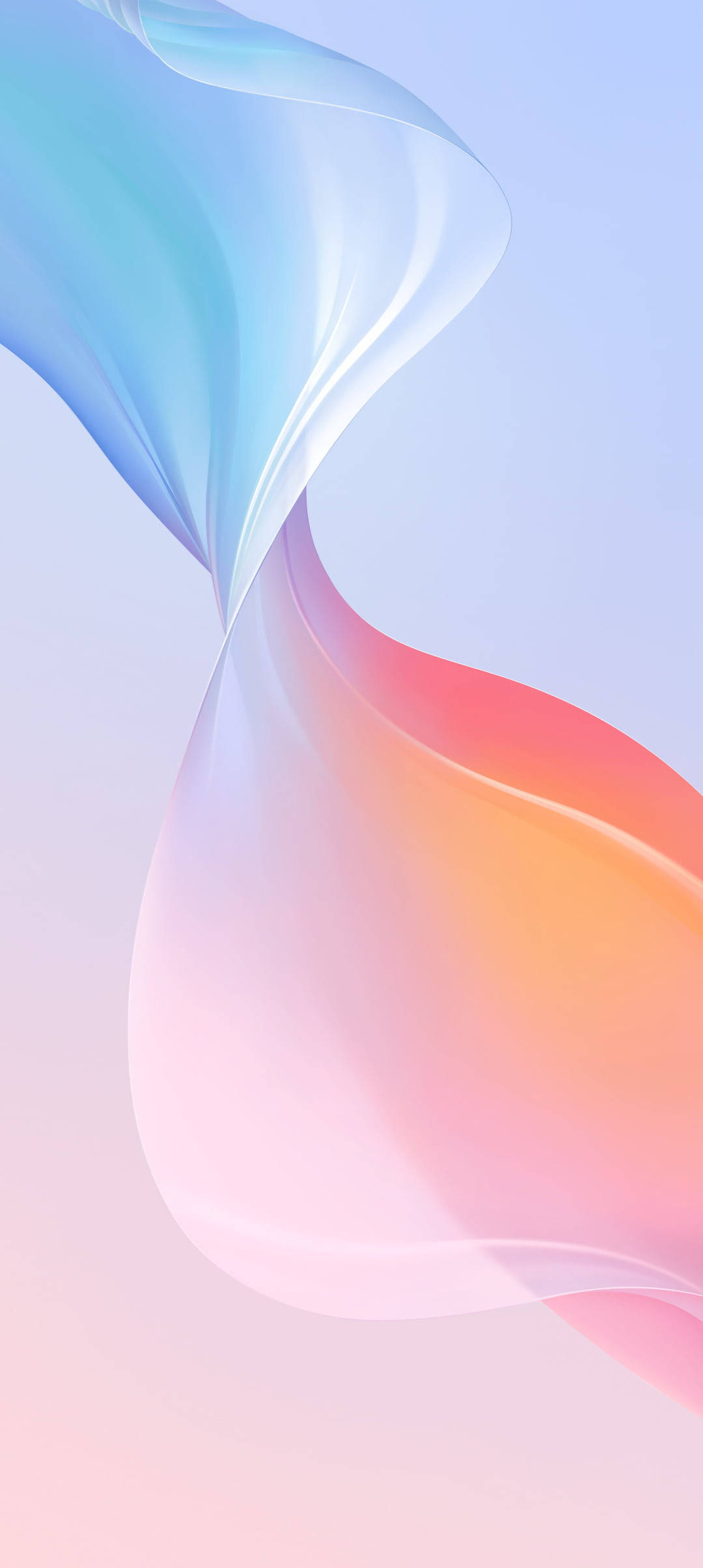藍粉漸層Vivo Y20 壁紙