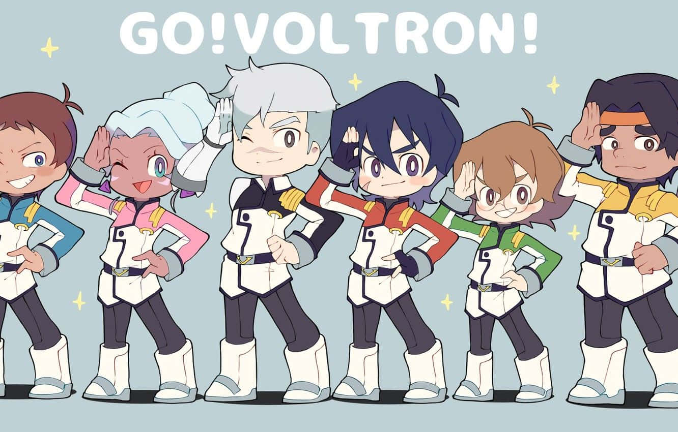 Voltron動漫可愛數位藝術 壁紙