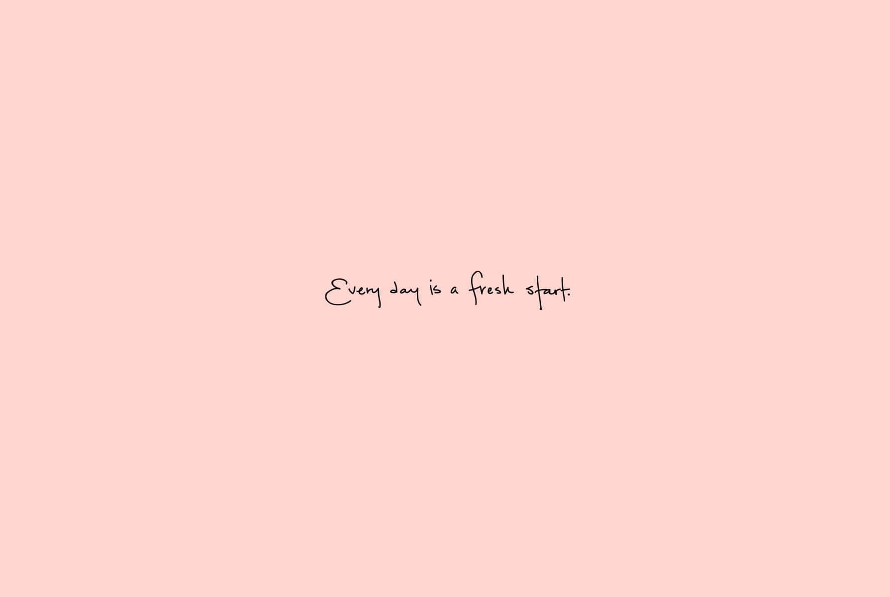 可愛 VSCO 粉紅美學語錄 壁紙