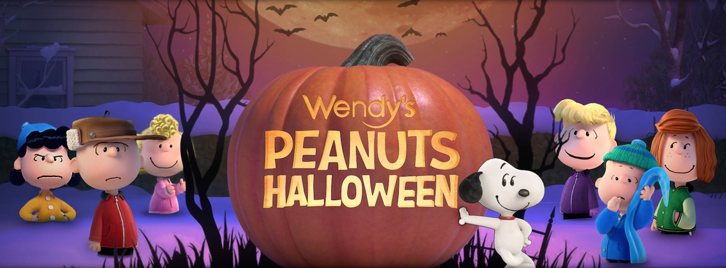 查理布朗 Wendy's 花生漫畫萬聖節 壁紙