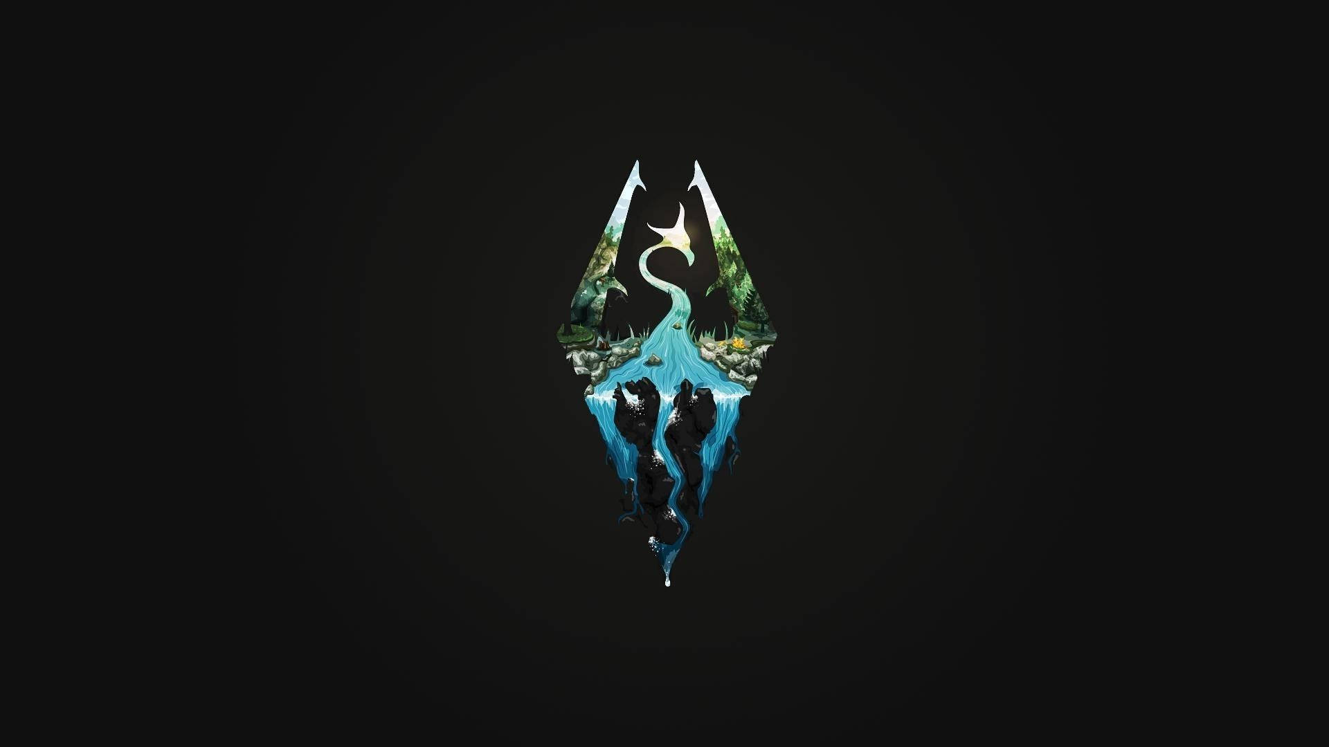 Wyvern 游戏标志 壁紙