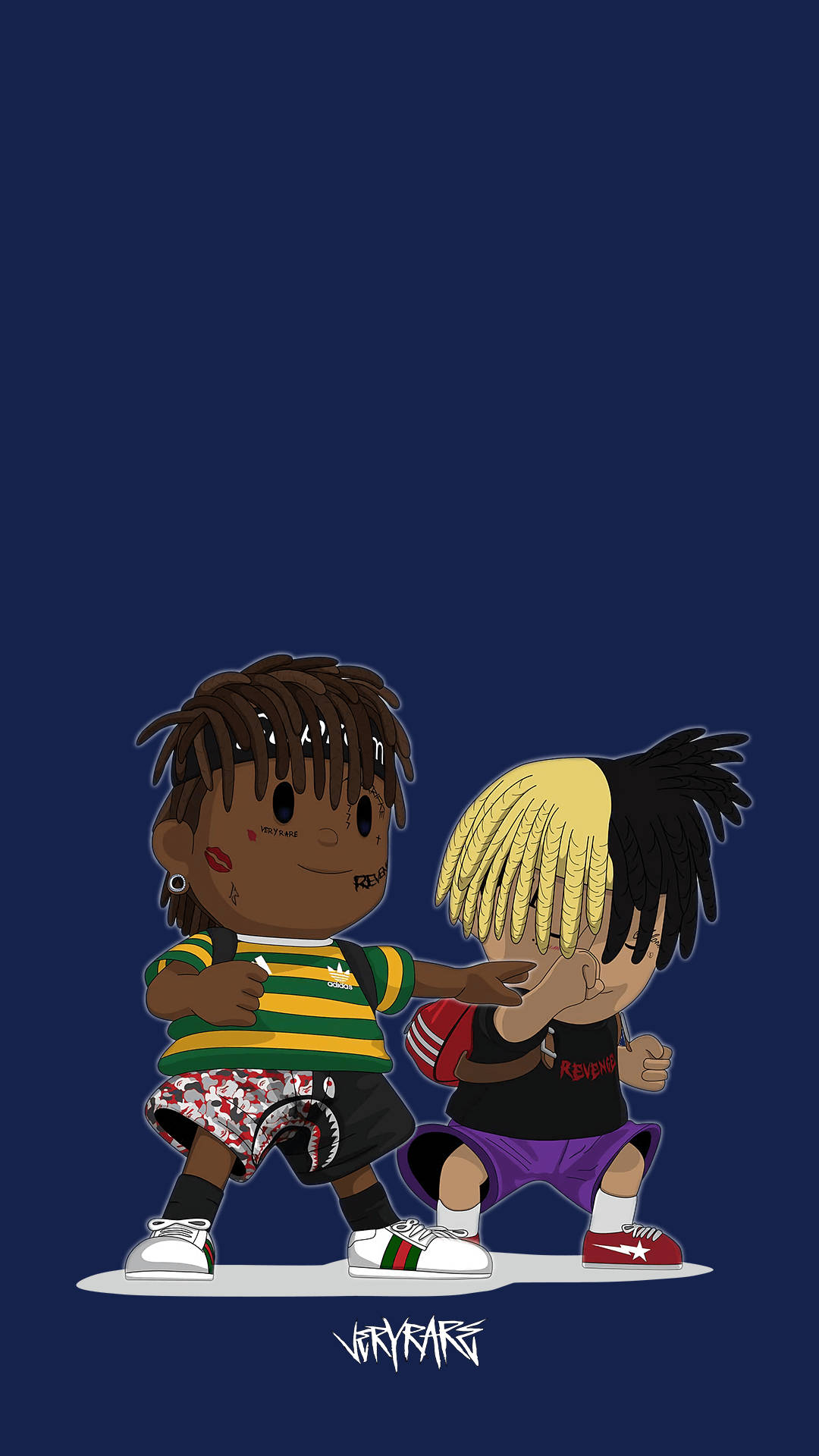 XXXTentacion 與 Juice Wrld 動漫 壁紙
