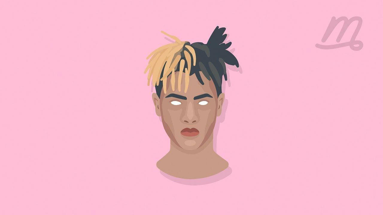 Xxxtentacion 動漫粉紅藝術 壁紙