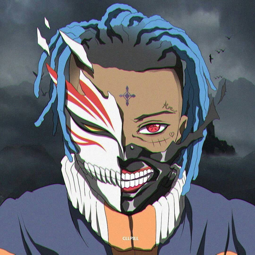 Xxxtentacion 動漫死神面具 壁紙