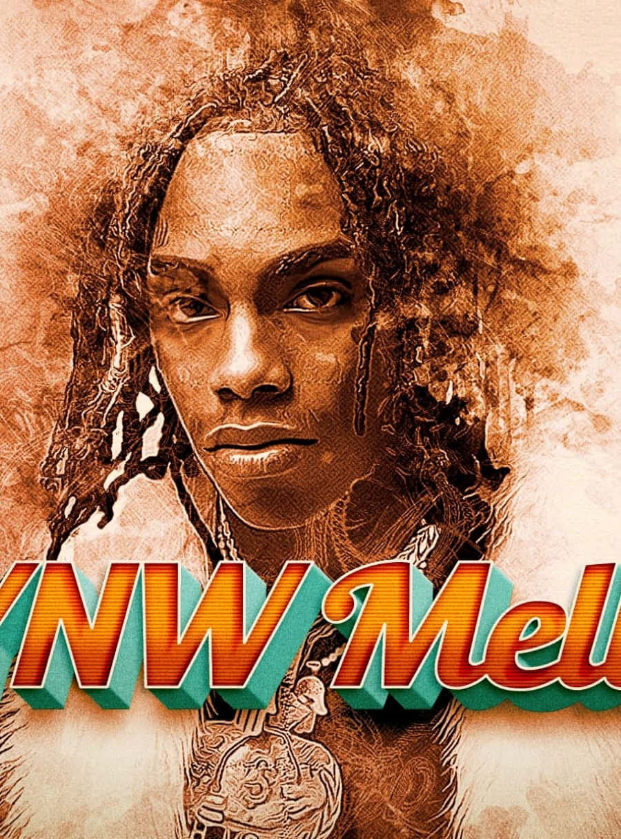 YNW Melly 動畫插圖 壁紙