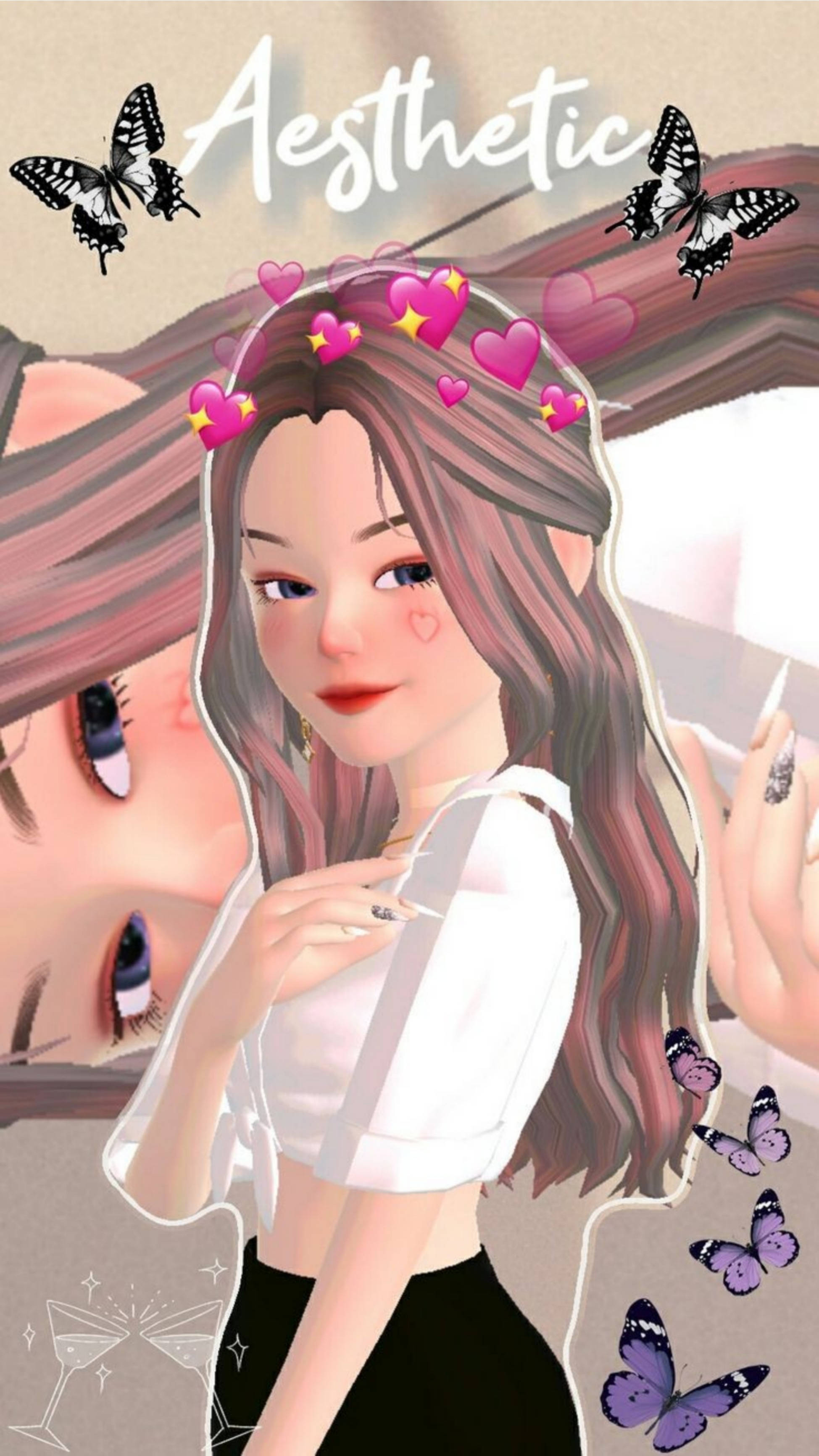Zepeto 美學女孩 壁紙