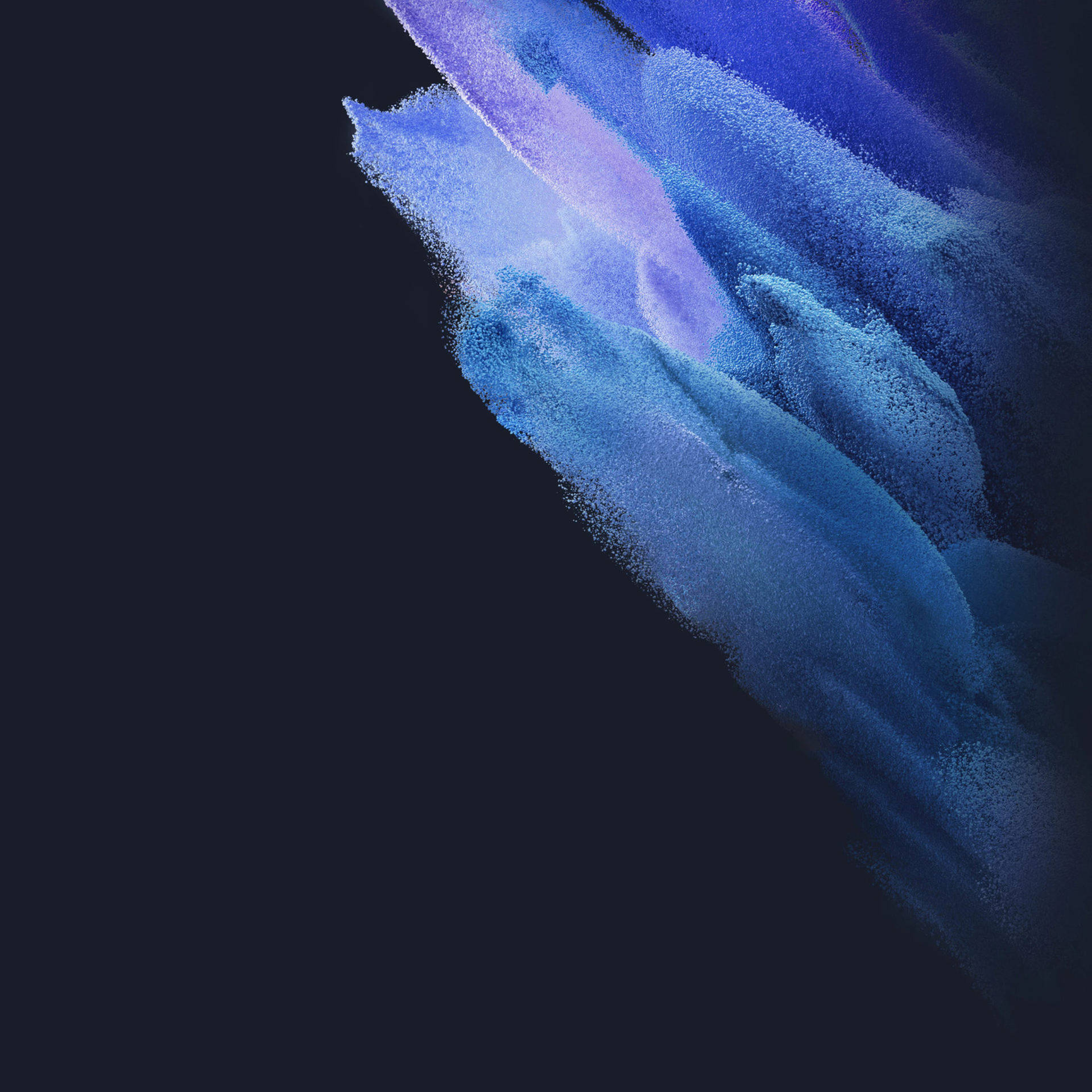 三星Galaxy S22 藍色筆觸桌布