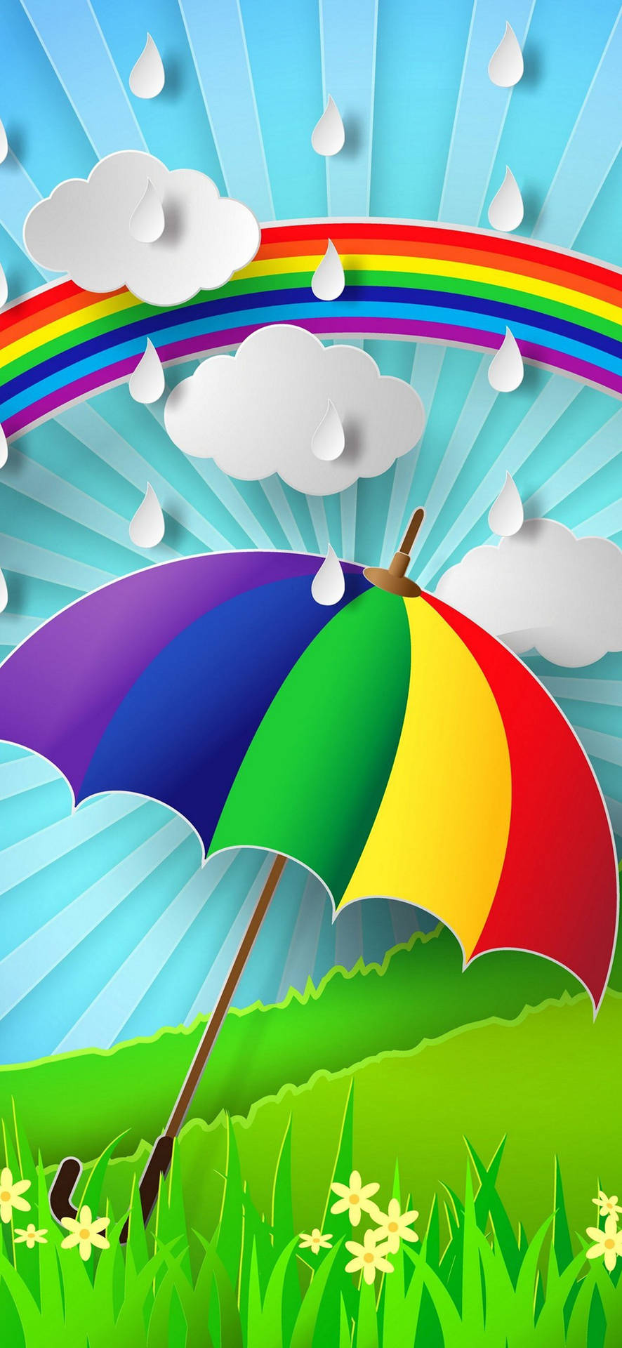 三星Galaxy S22 雨天桌布