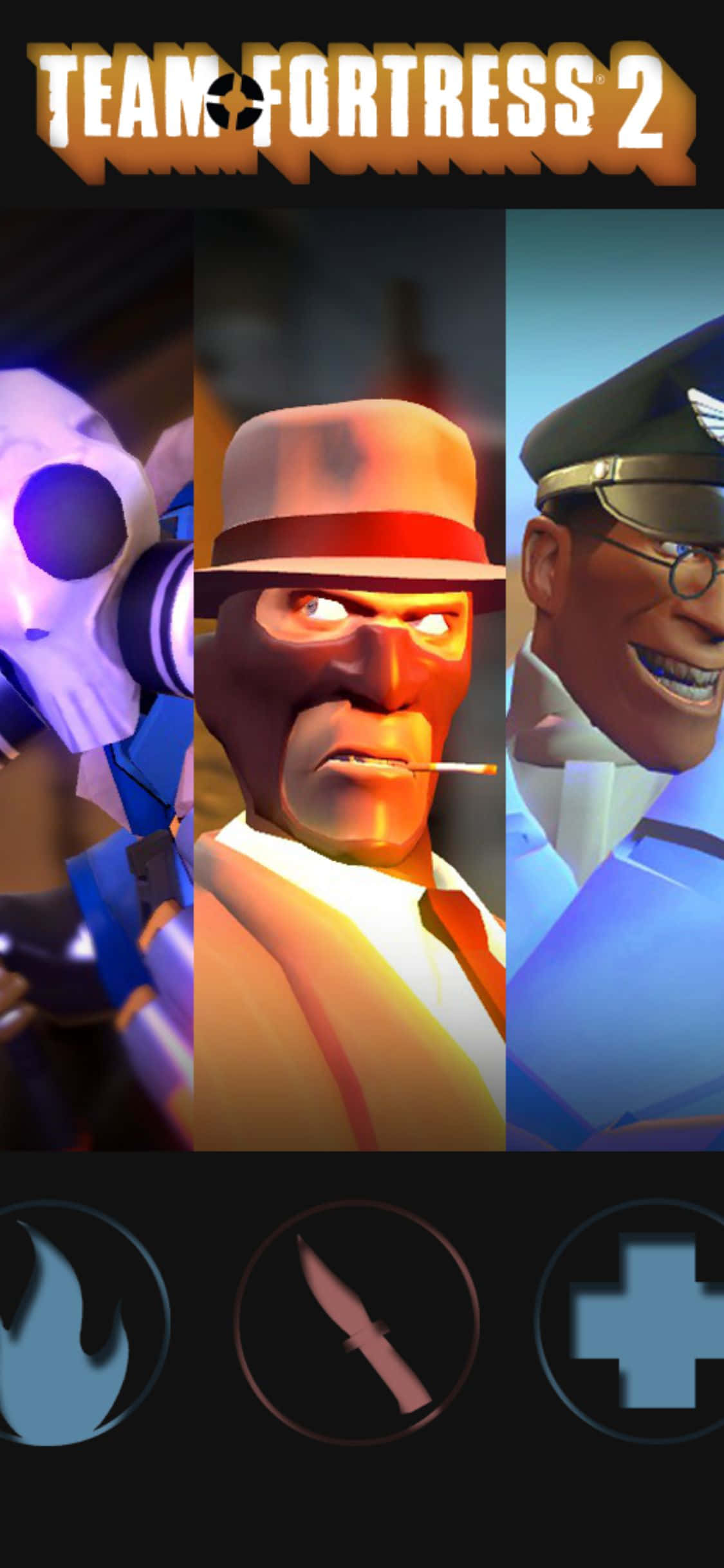 与朋友一起夺取旗帜，用 Team Fortress 2 在你的新 iPhone Xs 上展现统治力 壁紙