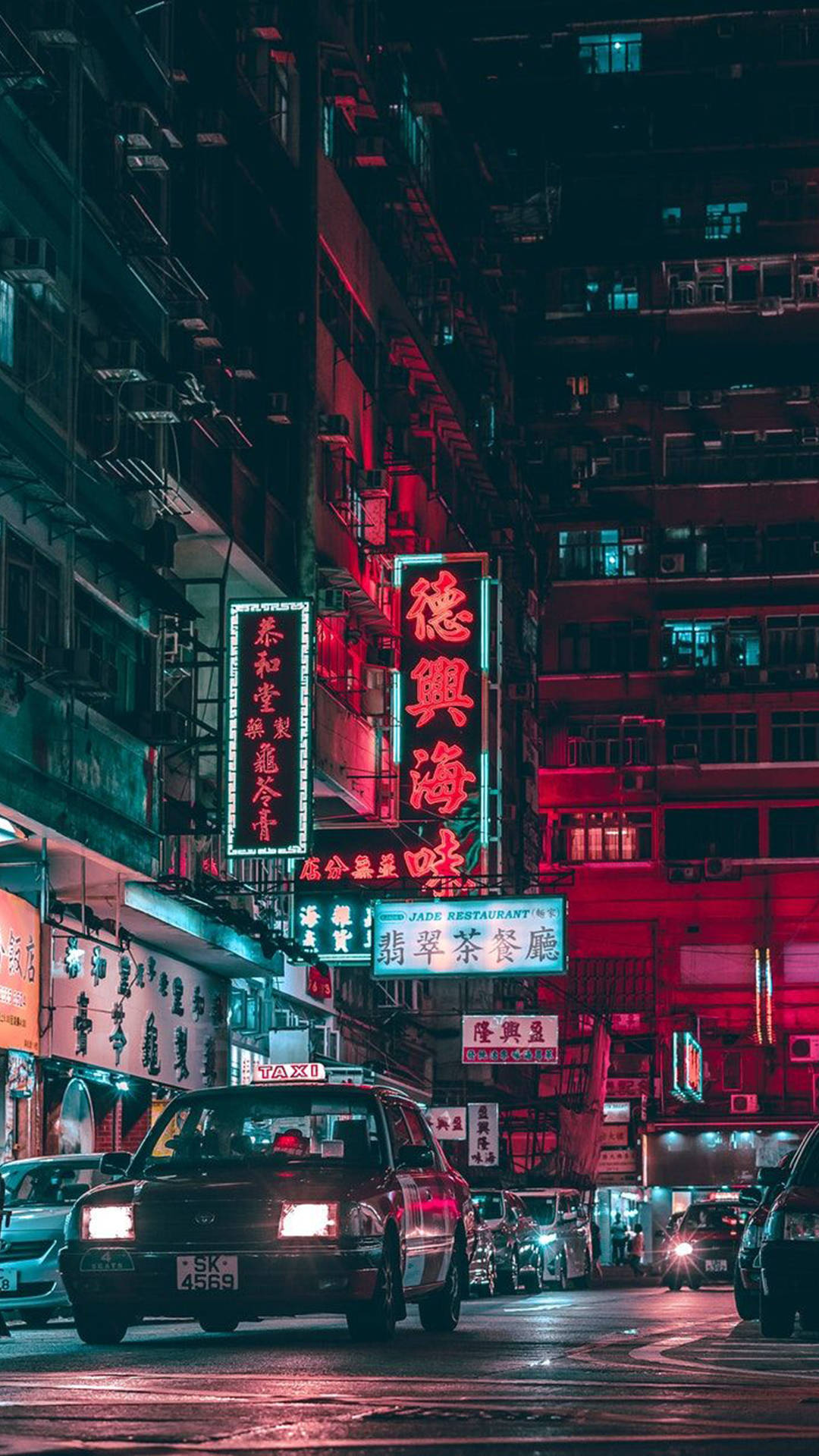 中国街道城镇美学iPhone XR 壁紙