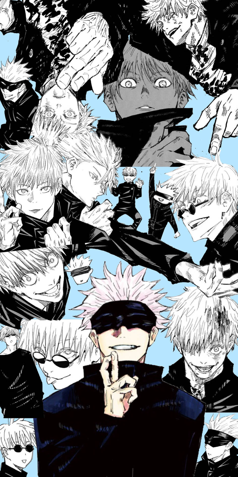 五条悟咒术回战漫画艺术壁纸