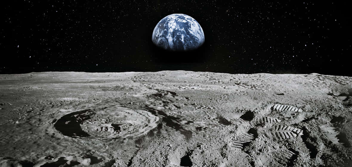 从外太空深处眺望远方的星系 壁紙