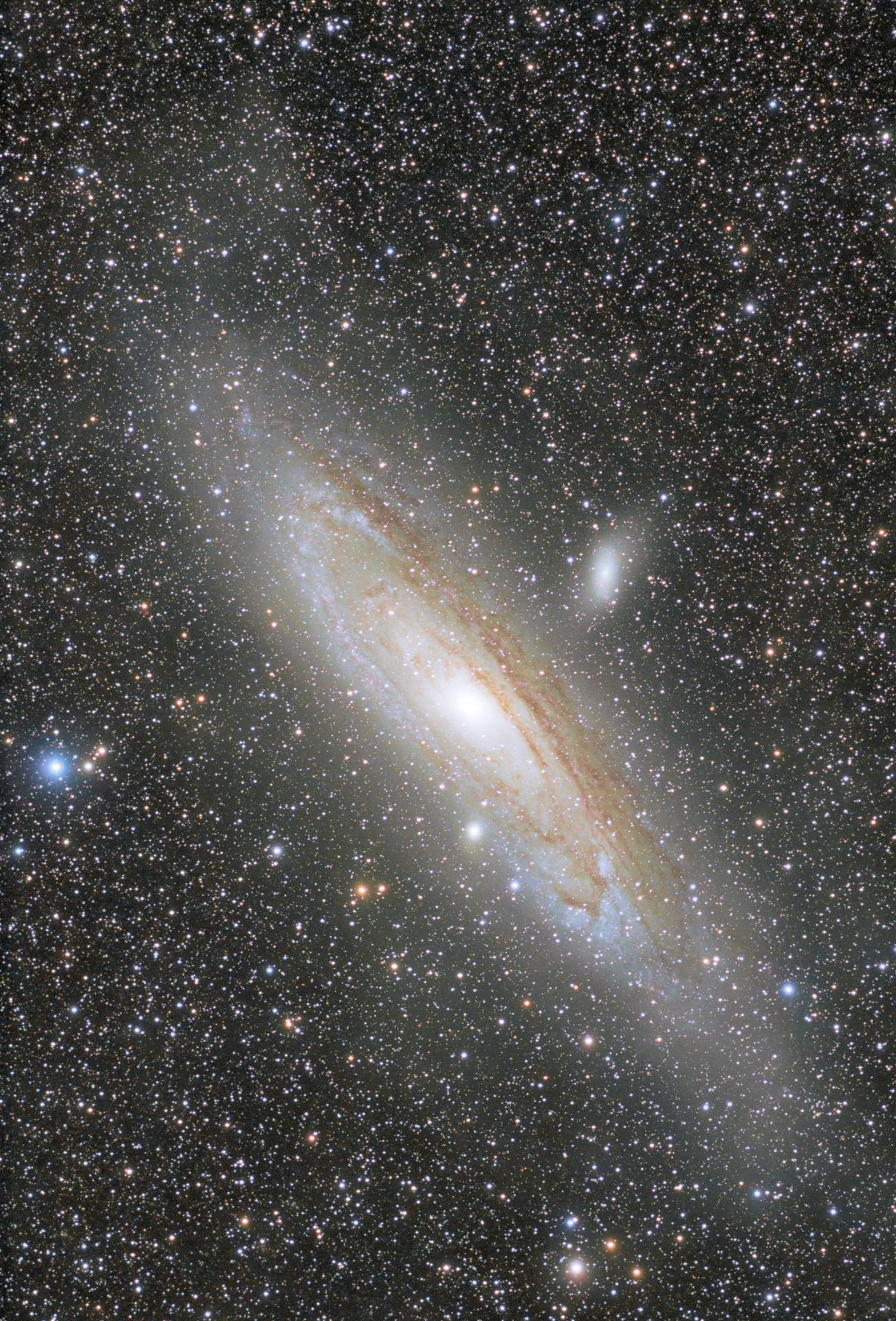 仙女座星銀河宇宙桌布