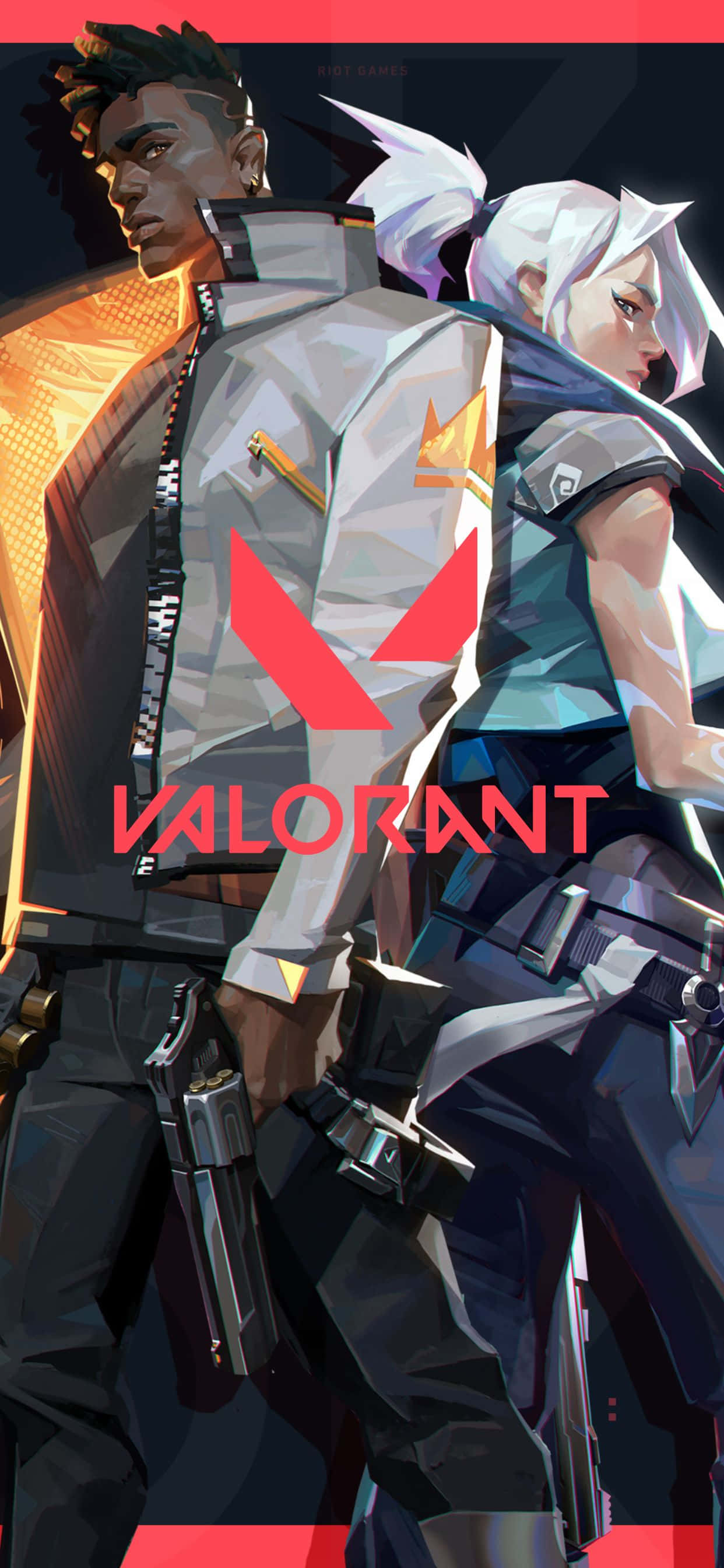 以Iphone Xs Max時尚體驗《Valorant》 壁紙