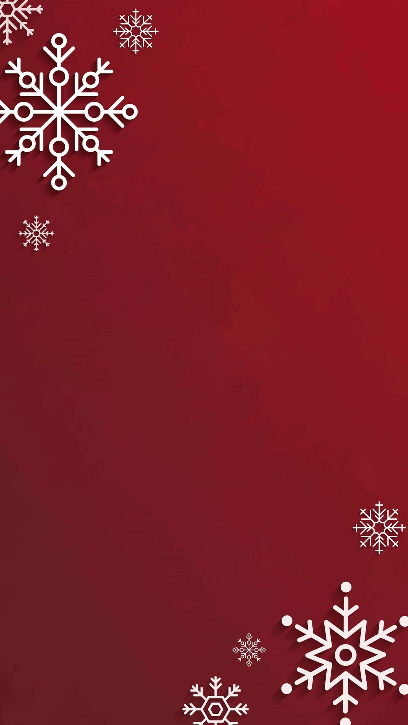 以喜慶的紅色聖誕背景迎接佳節 壁紙