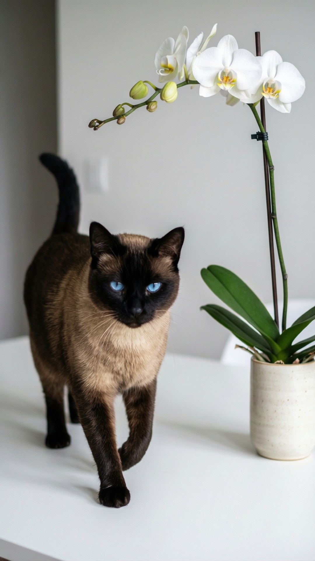 优雅暹罗猫 壁紙