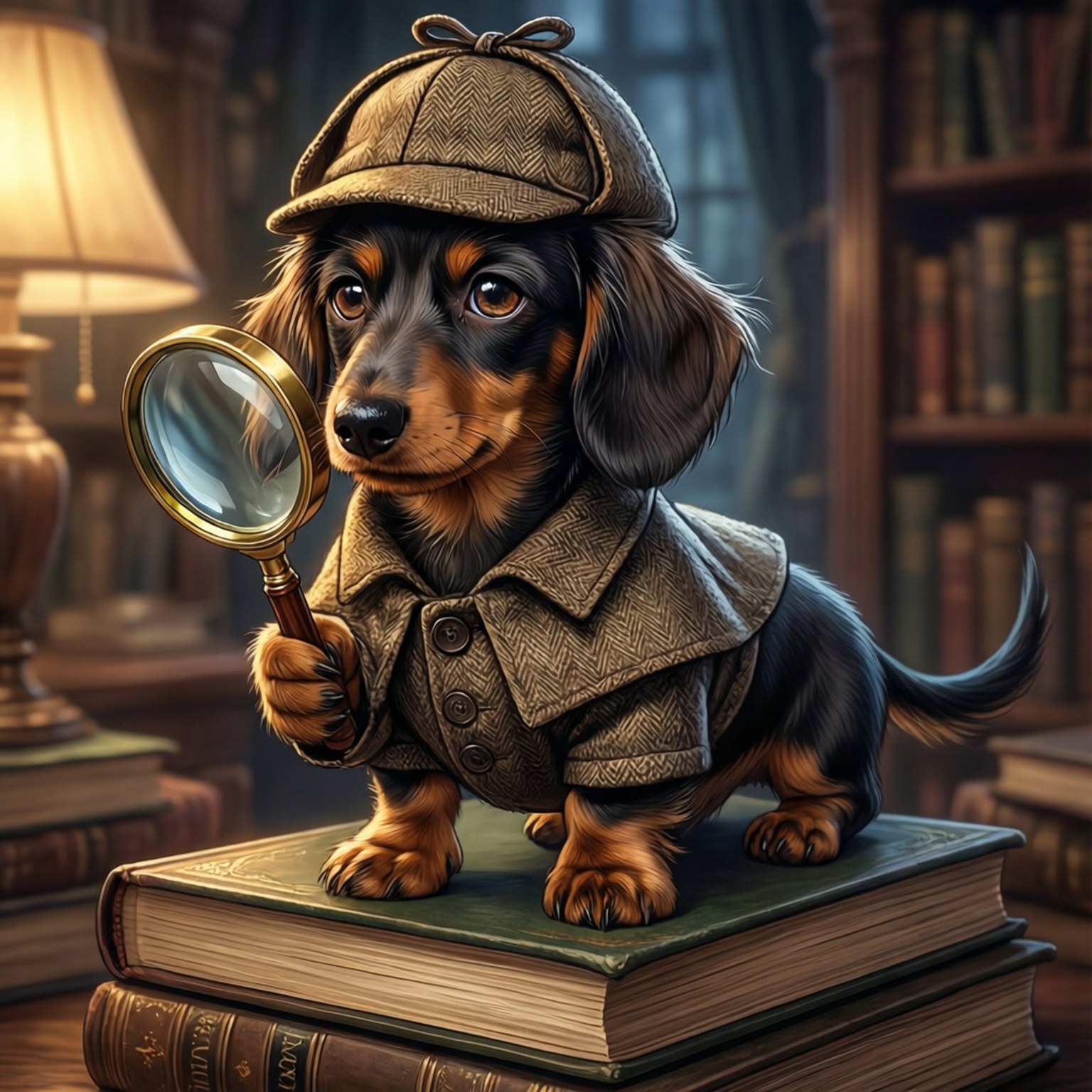 侦探腊肠犬 壁紙