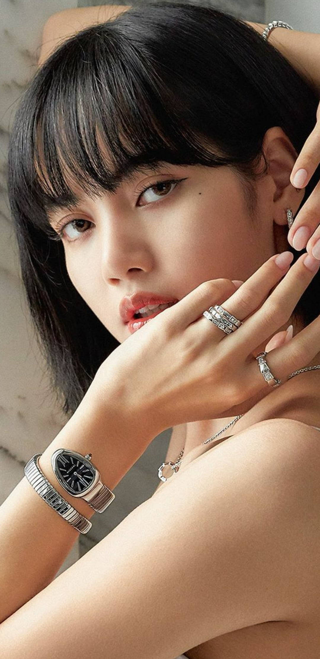 優雅BVLGARI Lisa Blackpink HD 壁紙