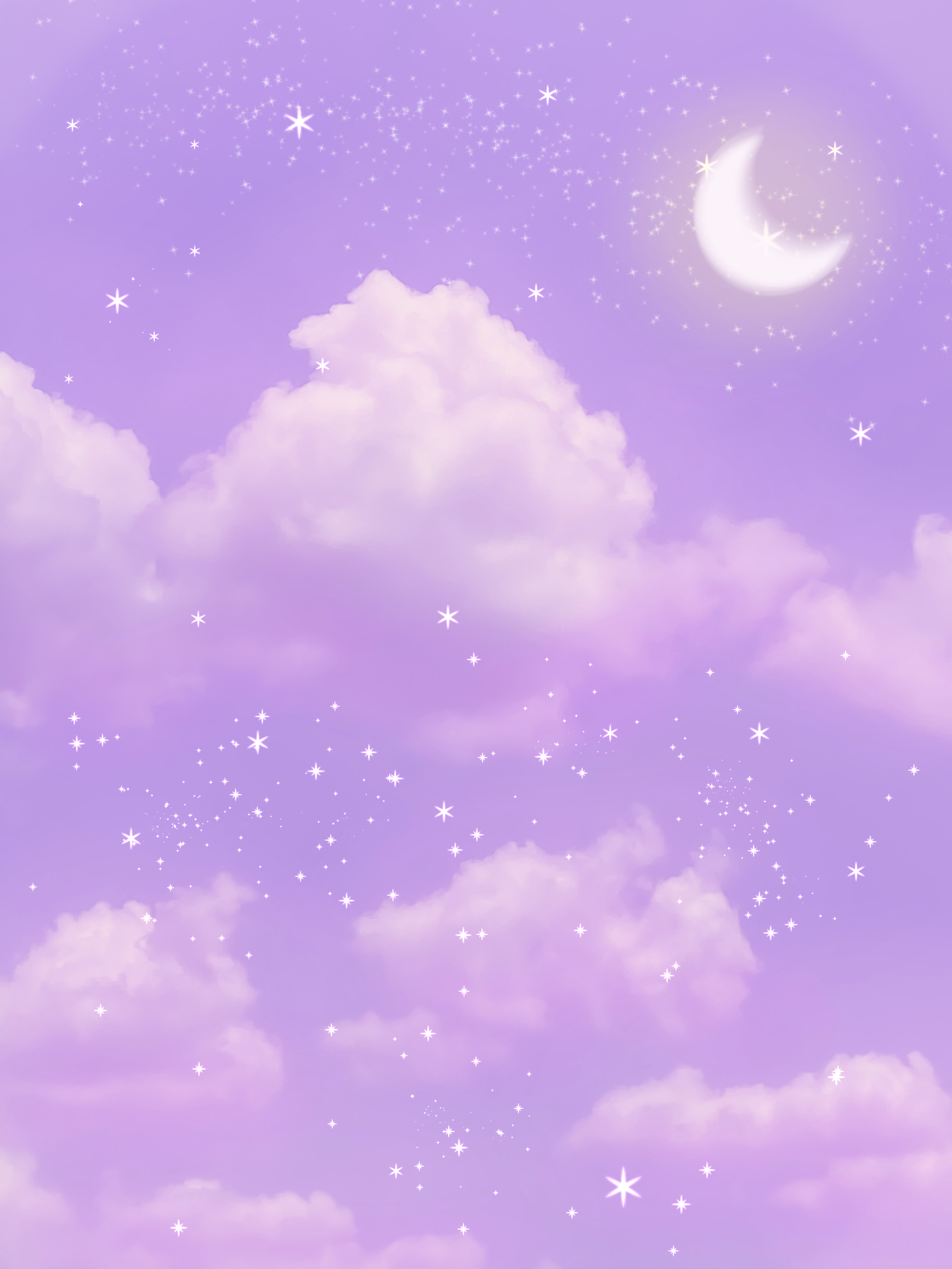 充满活力的可爱紫色背景 壁紙