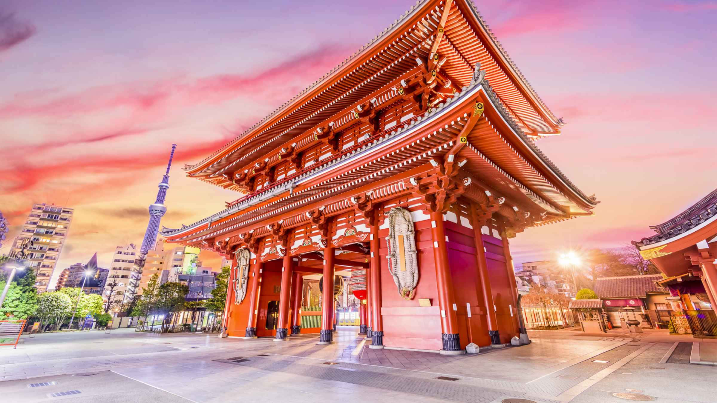 充滿活力的東京城市。 壁紙