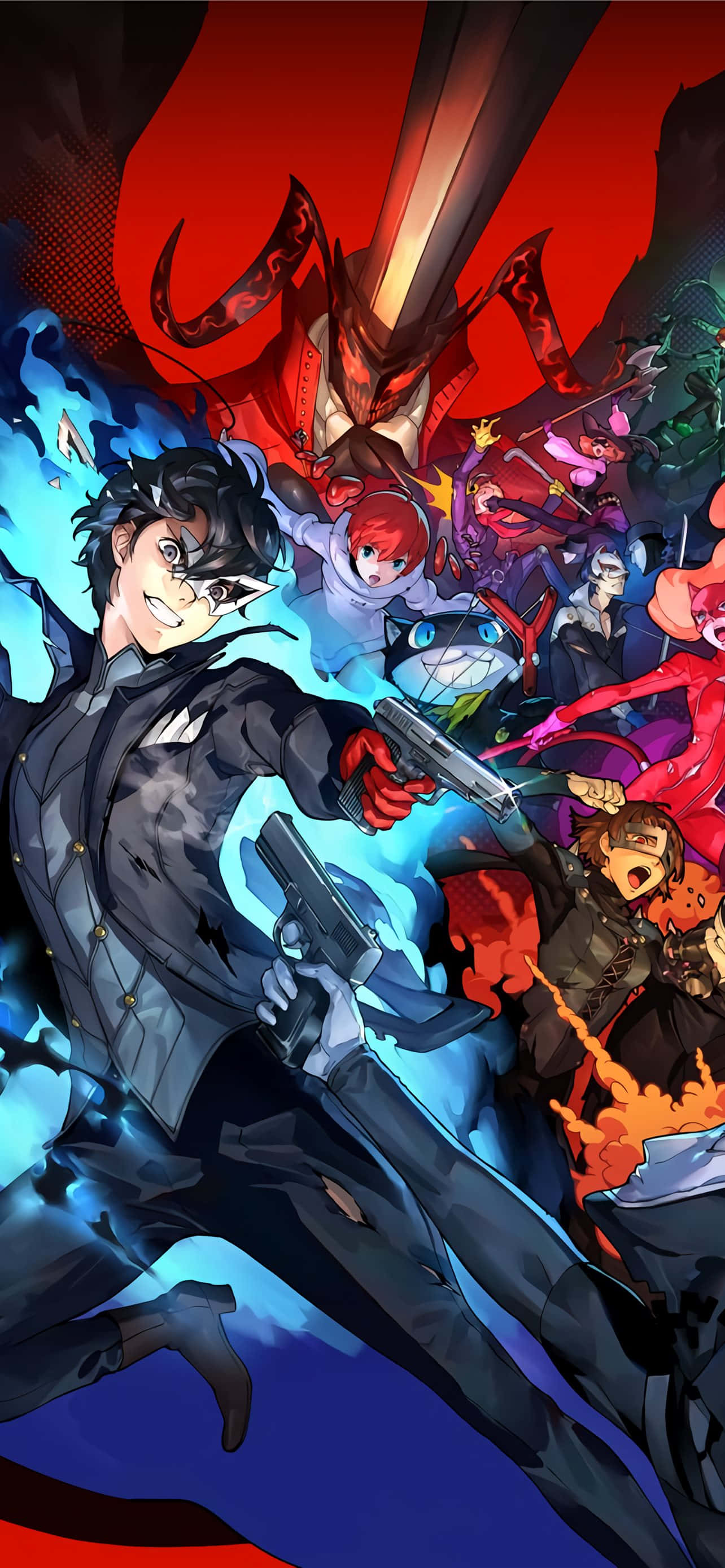 准备迎接《Persona 5》的刺激旅程，现已登陆 iPhone 壁紙