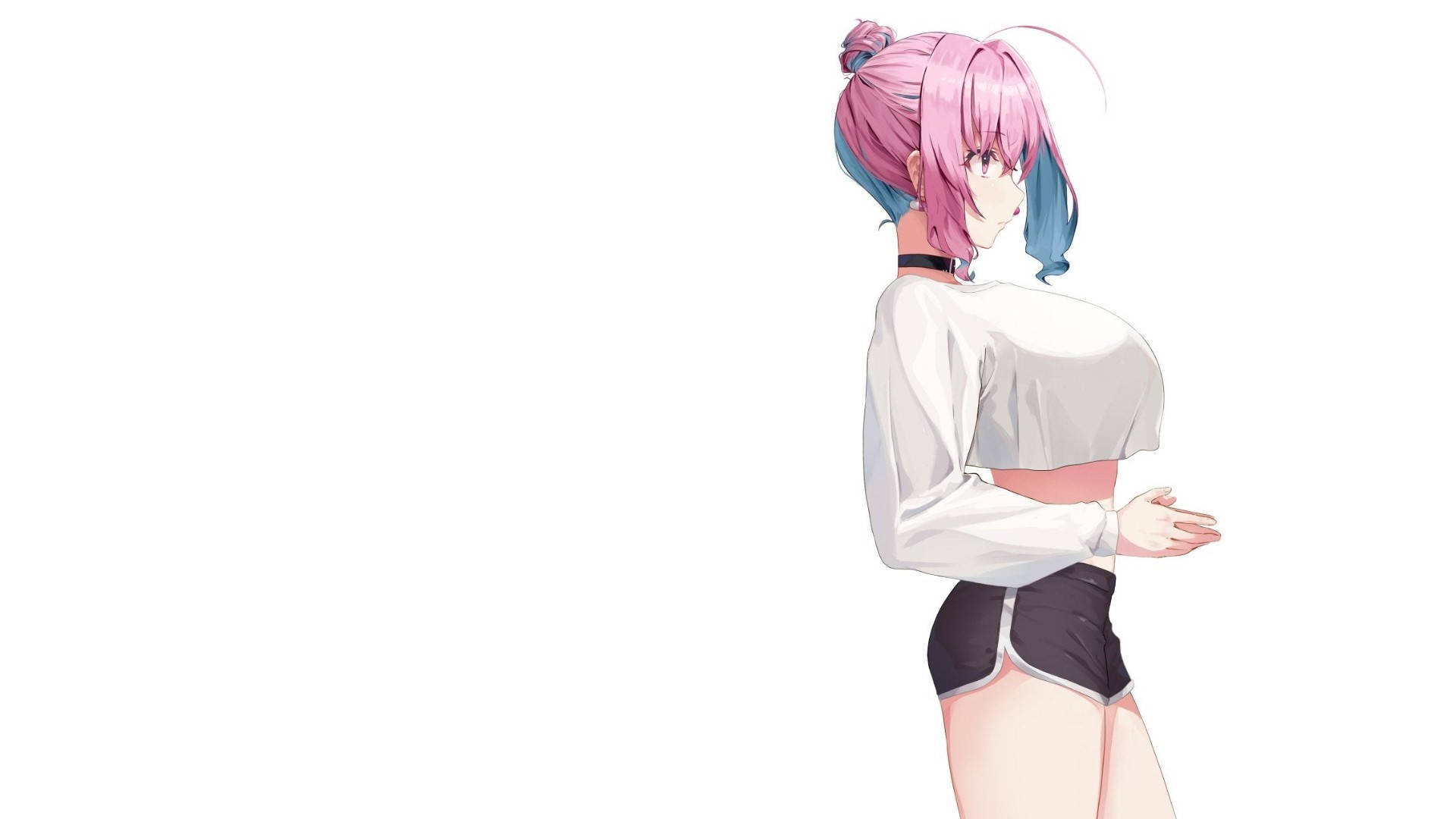 动漫少女胸部艺术