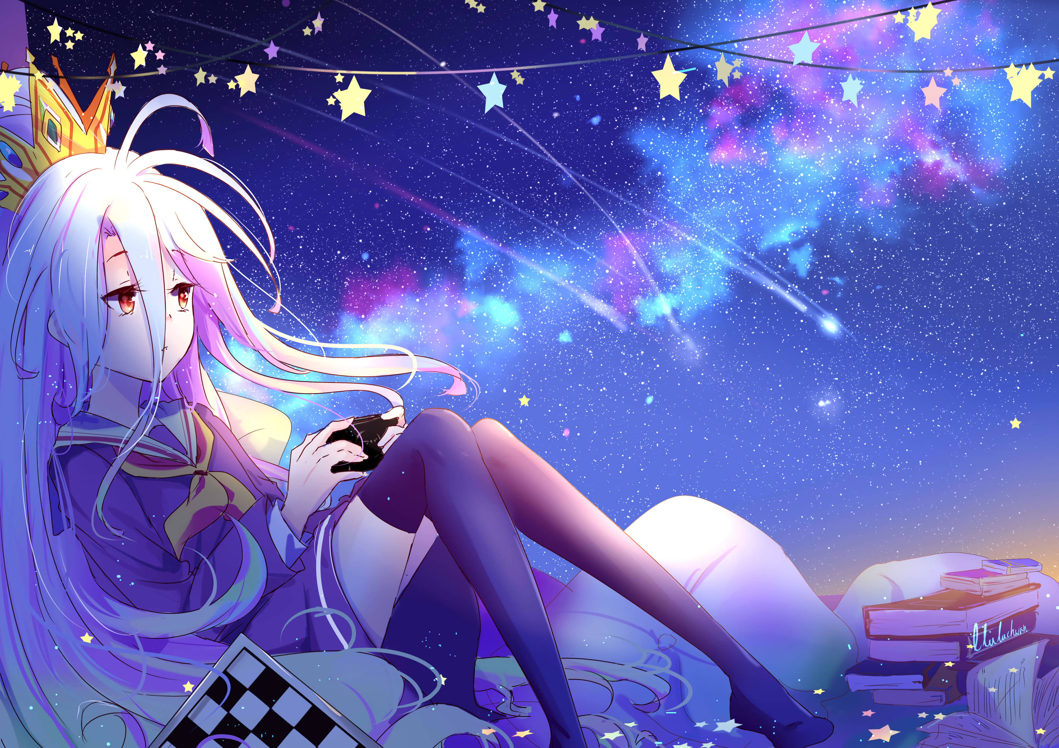动漫角色 No Game No Life 壁紙